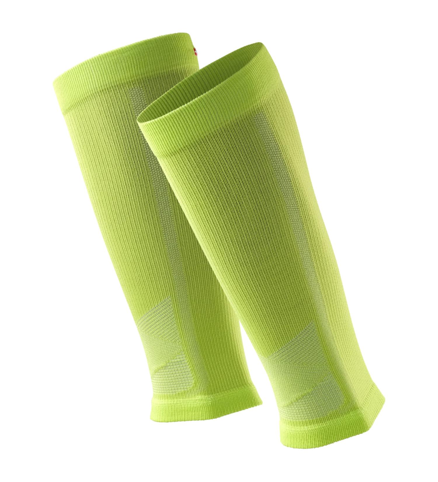 DANISH ENDURANCE Graduated Calf Compression Sleeves 21-26 mmHG - Neon Yellow/Light Blue - Men & Women - Buy Online on SooperMarket.com