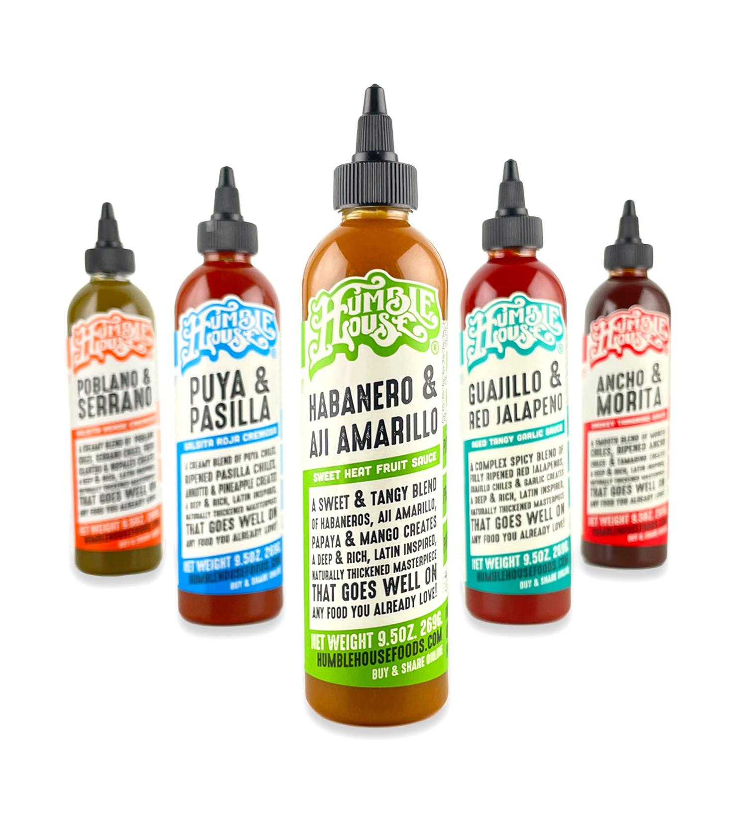 Humble House Variety Pack - 5 Flavors 9.5oz Each | Starter Pack - Buy Online on SooperMarket.com