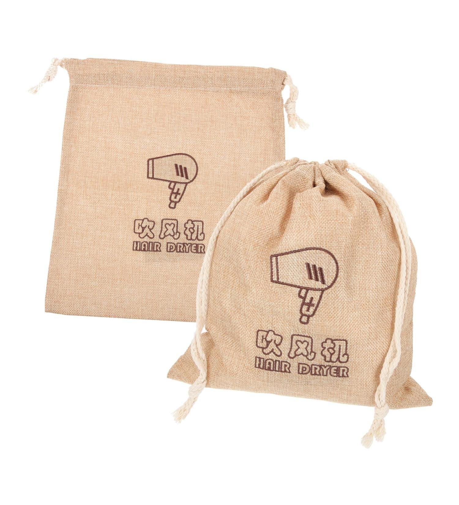 Healeved 4 Pcs Hair Blow Dryer Bag Hair Dryer Fabric Bag Hair Dryer Storage Bags Drawstring Bag Cloth - Buy Online on SooperMarket.com
