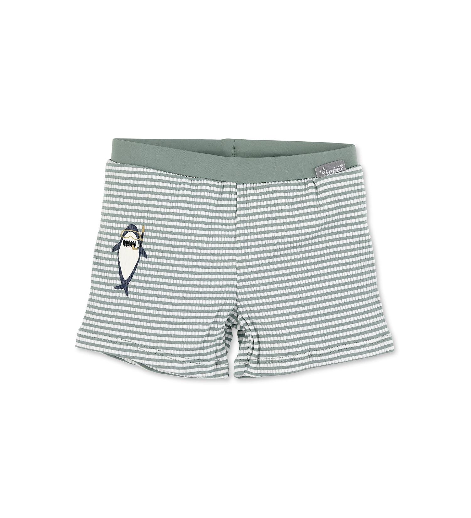 Buy Sterntaler Boys Swim Shorts Shark Swim Trunks 104 - Dark Green | International Shipping Available - Buy Online on SooperMarket.com