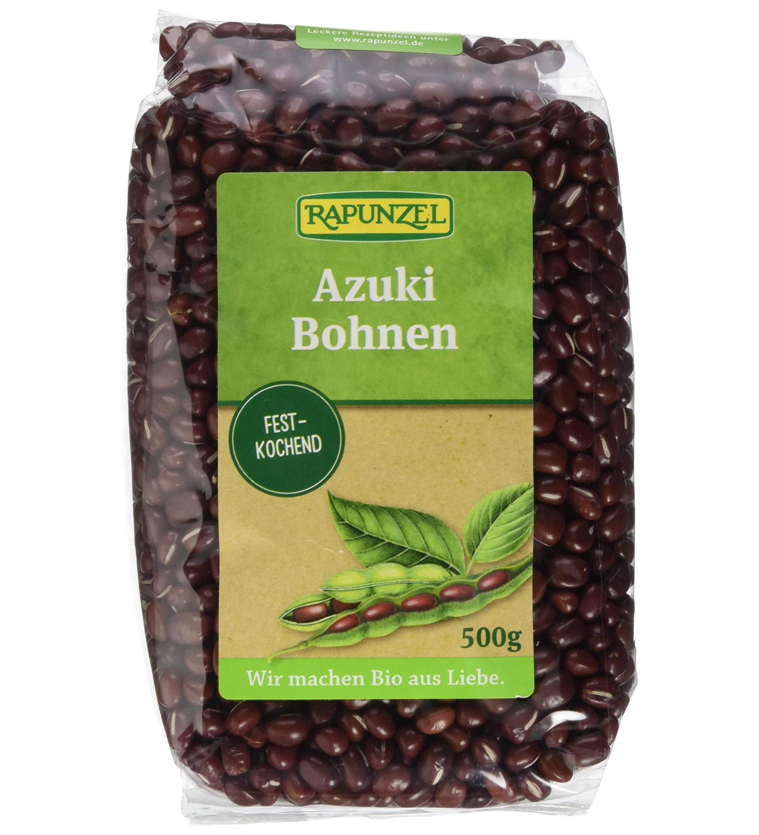 Buy Rapunzel Azuki Beans 500g - Premium Quality Organic & International Shipping - Buy Online on SooperMarket.com
