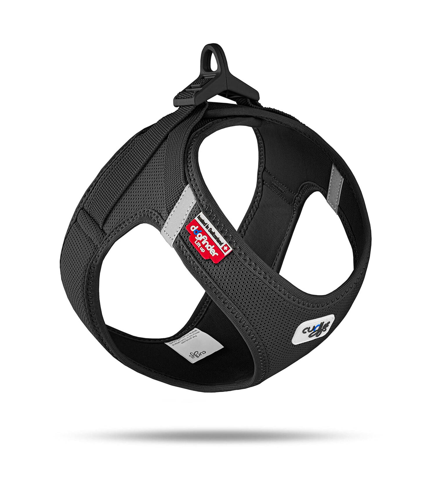 Buy Curli Air-Mesh Vest Harness in Black (M) - Durable Stylish & Comfortable for Pets | International Shipping Available - Buy Online on SooperMarket.com