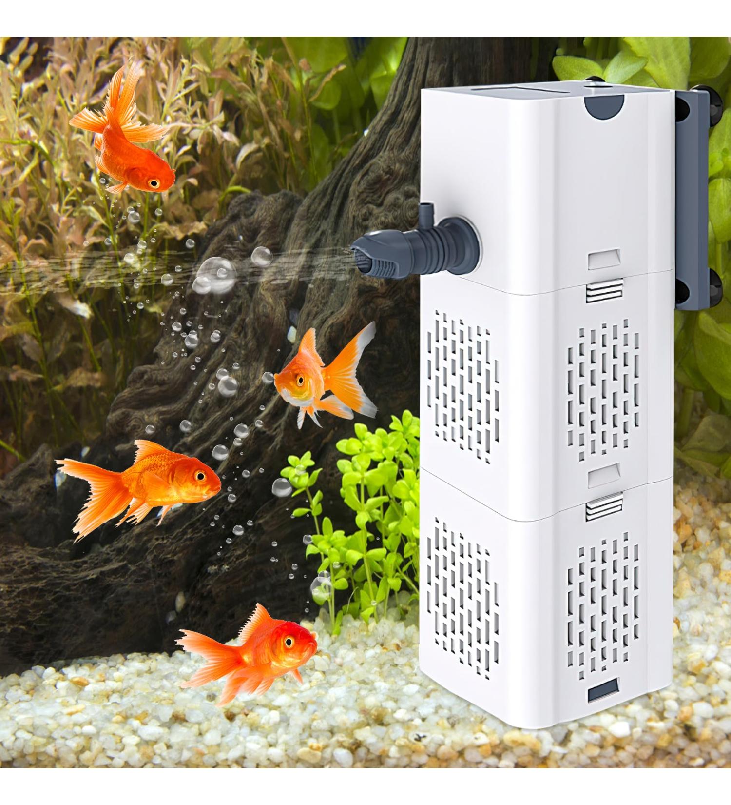 Shop High-Quality 60L Aquarium Interior Filters & Pumps | Best Filters for Aquariums & Shrimp Tanks - International Shipping Available - Buy Online on SooperMarket.com