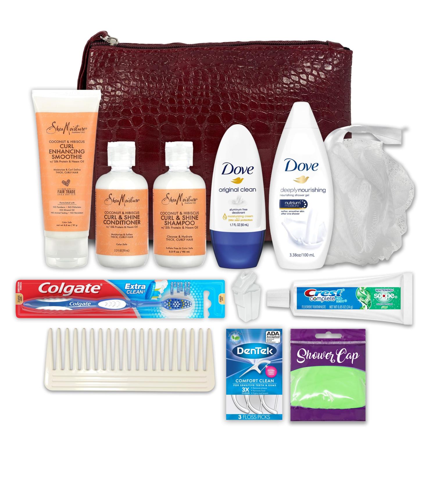 Buy Convenience Kits International Women s 13 pc Multicultural Travel Kit - Travel-Size Hair & Body Products - Buy Online on SooperMarket.com