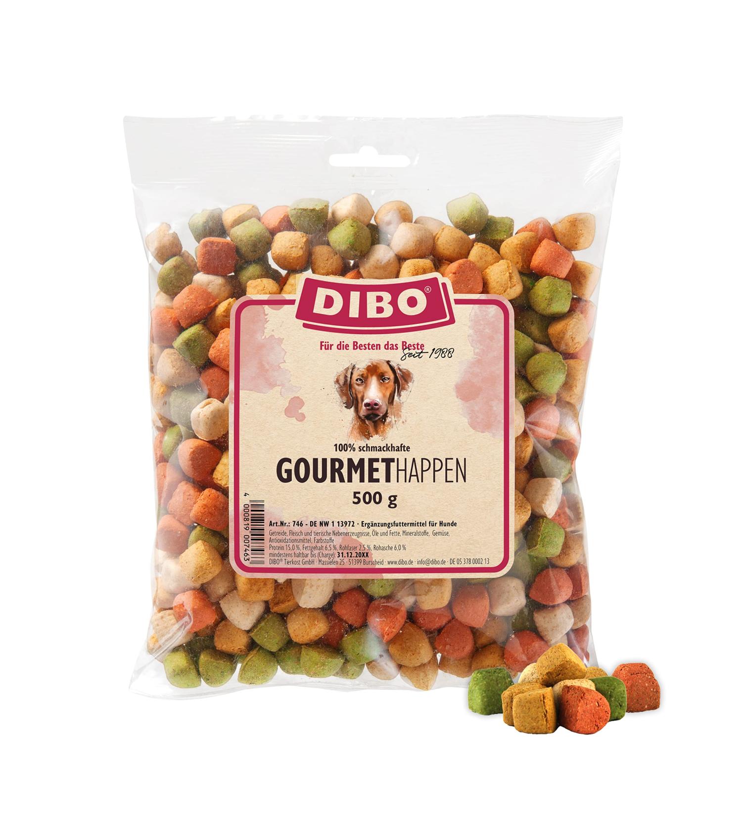Gourmet Bites for Dogs - 500g Baked Goods | Healthy Natural Dog Treats by Dibo | BARF Dog Biscuit Snacks - Buy Online on SooperMarket.com