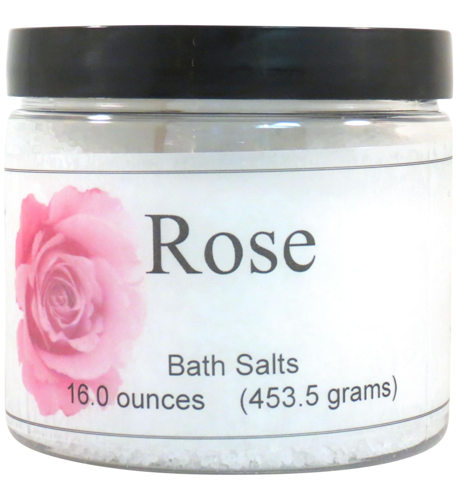 Eclectic Lady Rose Bath Salts - 16 oz | Soothing and Relaxing - Buy Online on SooperMarket.com
