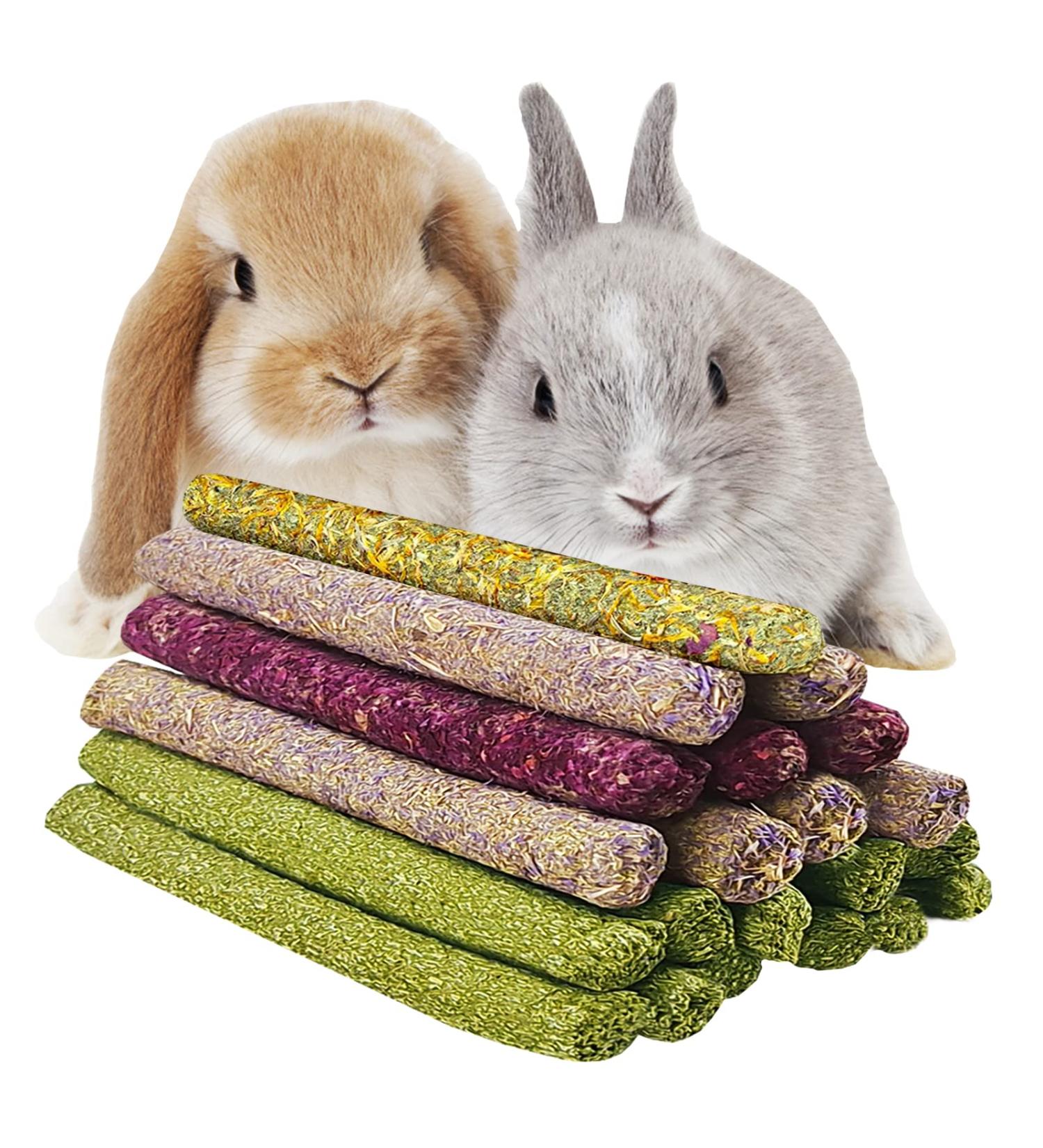 Premium Timothy Hay Sticks: Natural & Nutritious Treats for Small Pets - Buy Online on SooperMarket.com