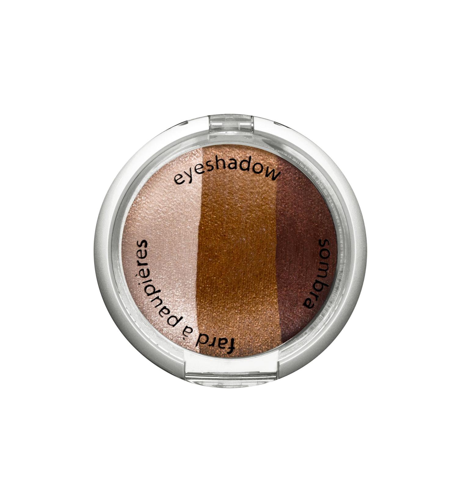 Palladio Cosmetic Baked Eyeshadow Trio Chocolate Truffle 0.09 Ounce