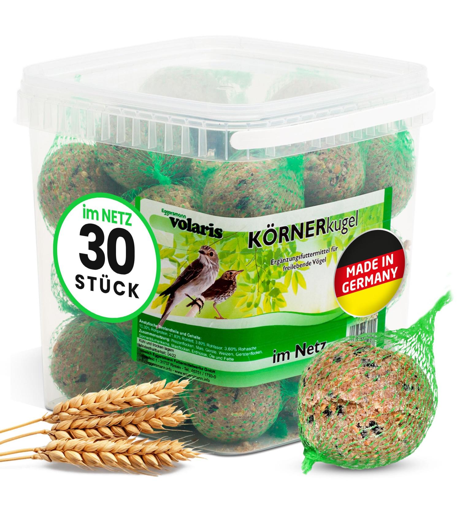 Buy Eggersmann Volaris 30 Meisenkn del Whole Grain - 2.7 kg Nutrient-Rich Wild Bird Feed | Ideal for All Bird Species | International Shipping Available - Buy Online on SooperMarket.com