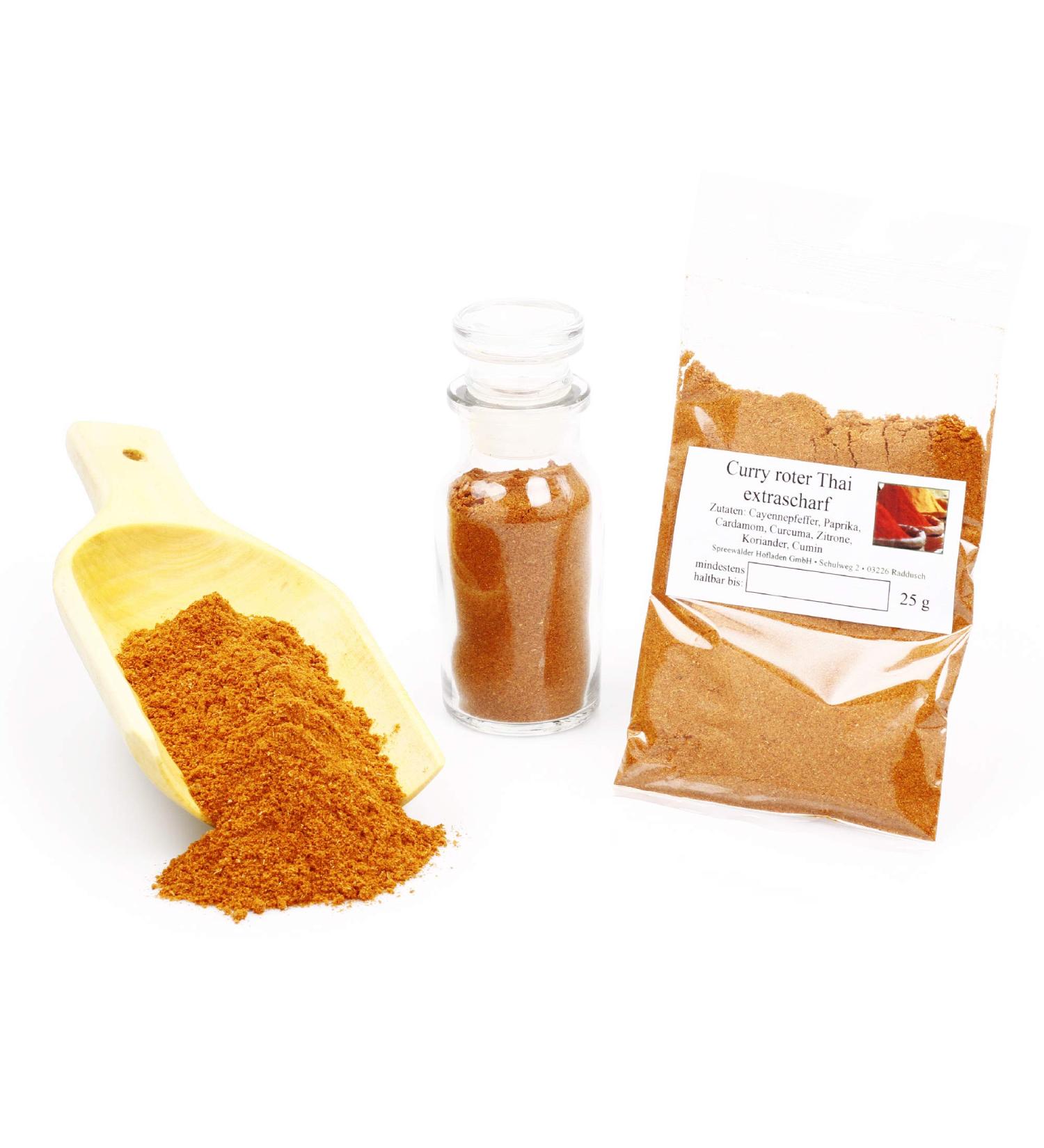 Extra Hot Thai Red Curry Powder | Vegan Curry Spice Mix | 25g - International Shipping Available - Buy Online on SooperMarket.com