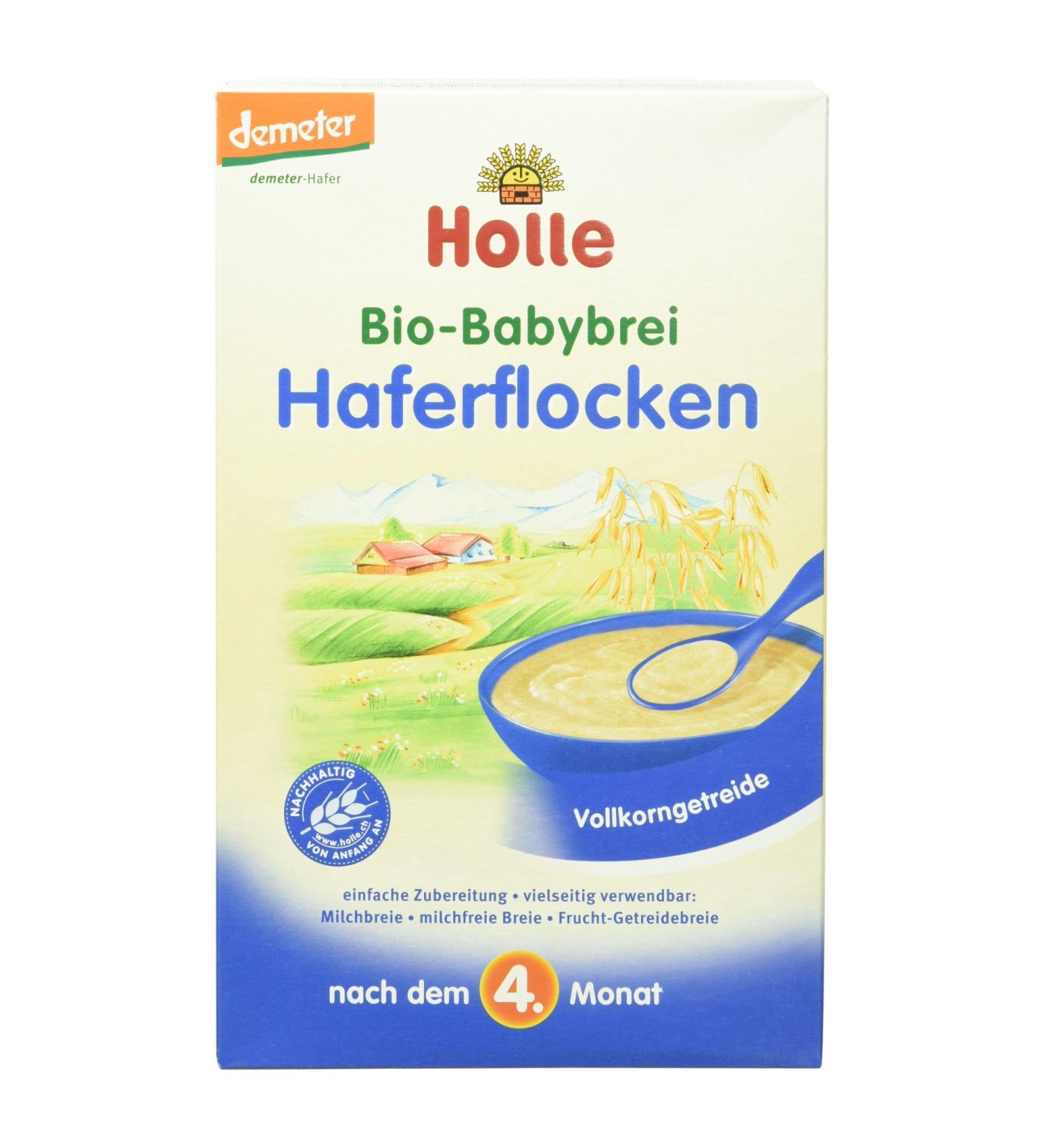 Holle Organic Baby Porridge Oatmeal - Nutrient-Rich 250g | International Shipping Available - Buy Online on SooperMarket.com