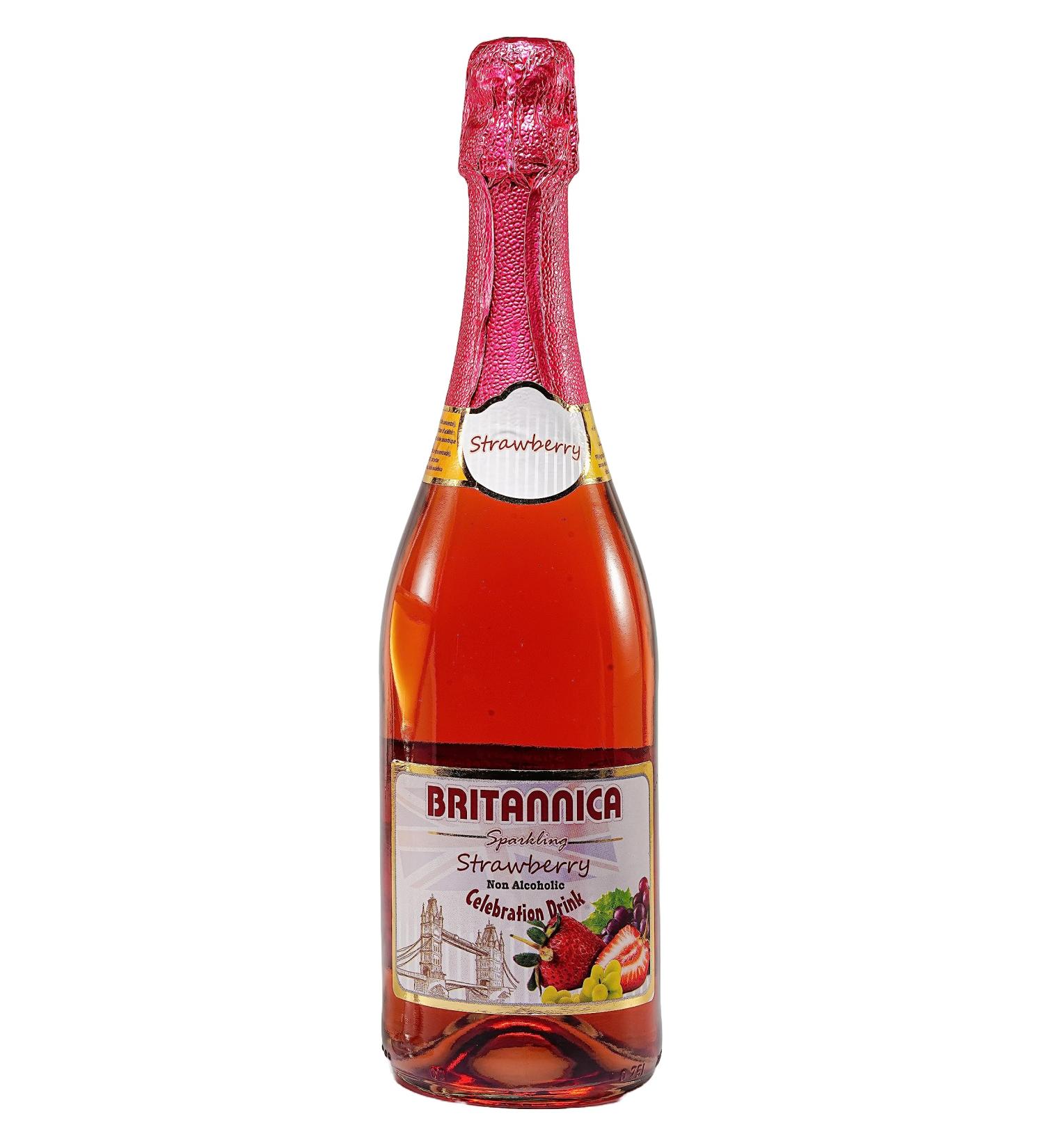 Britannica Strawberry Grape Non-Alcoholic Celebration Drink 750ML - Buy Online Now! - Buy Online on SooperMarket.com