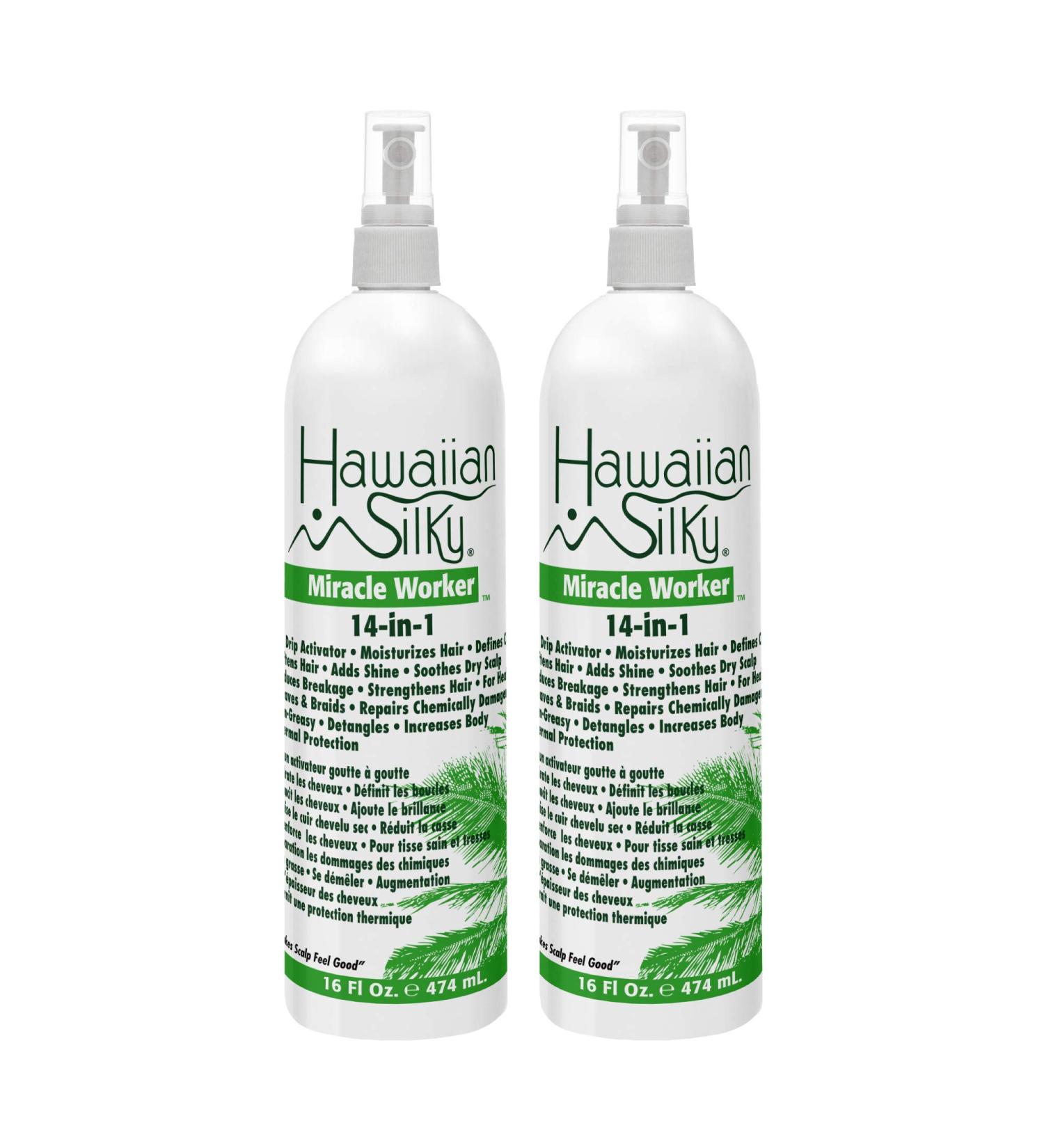 Hawaiian Silky 14-in-1 Miracle Worker Keratin Leave-In Conditioner - 16 oz - Buy Online on SooperMarket.com