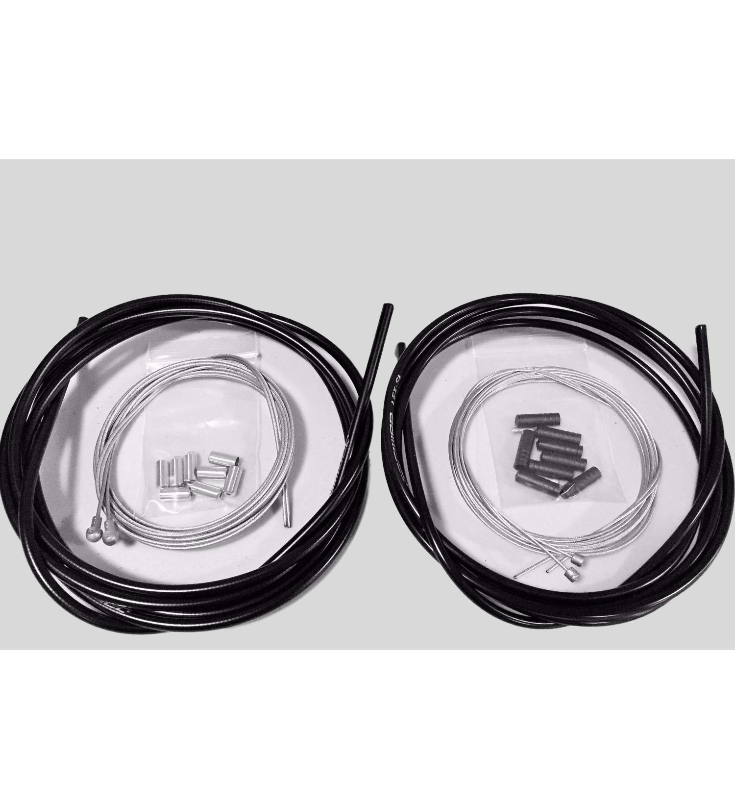 Jagwire Road Shop Kit - Black - Complete Brake & Shifter Cable Set for SRAM/Shimano - Buy Online on SooperMarket.com
