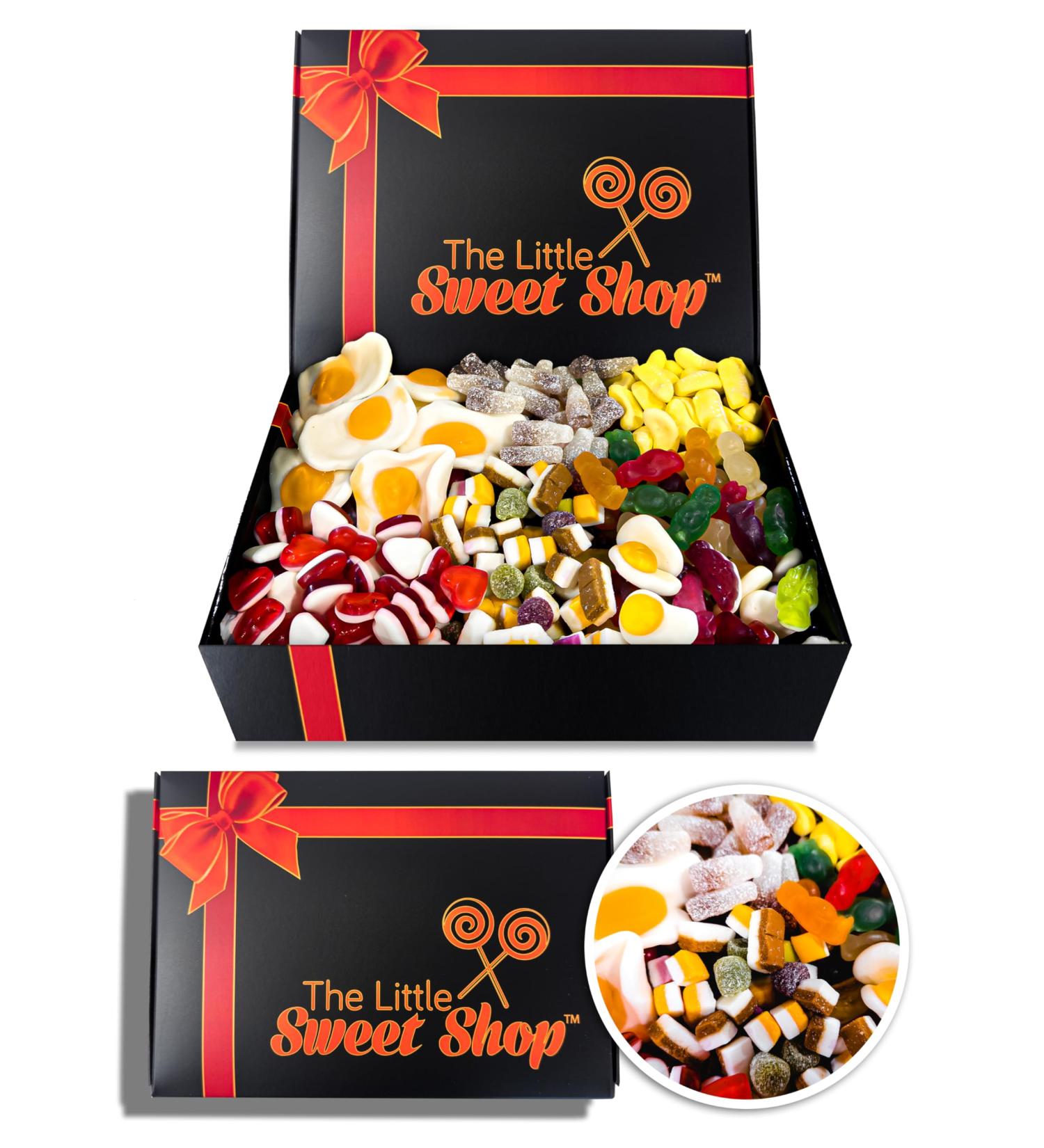 The Little Sweet Shop Classic Pick N Mix Sweets Hamper - Premium Gift Box Packed Full of Retro Pick and Mix Candy for Birthdays Christmas Get Well Soon for Him for Her Men Women Boys & Girls - Buy Online on SooperMarket.com