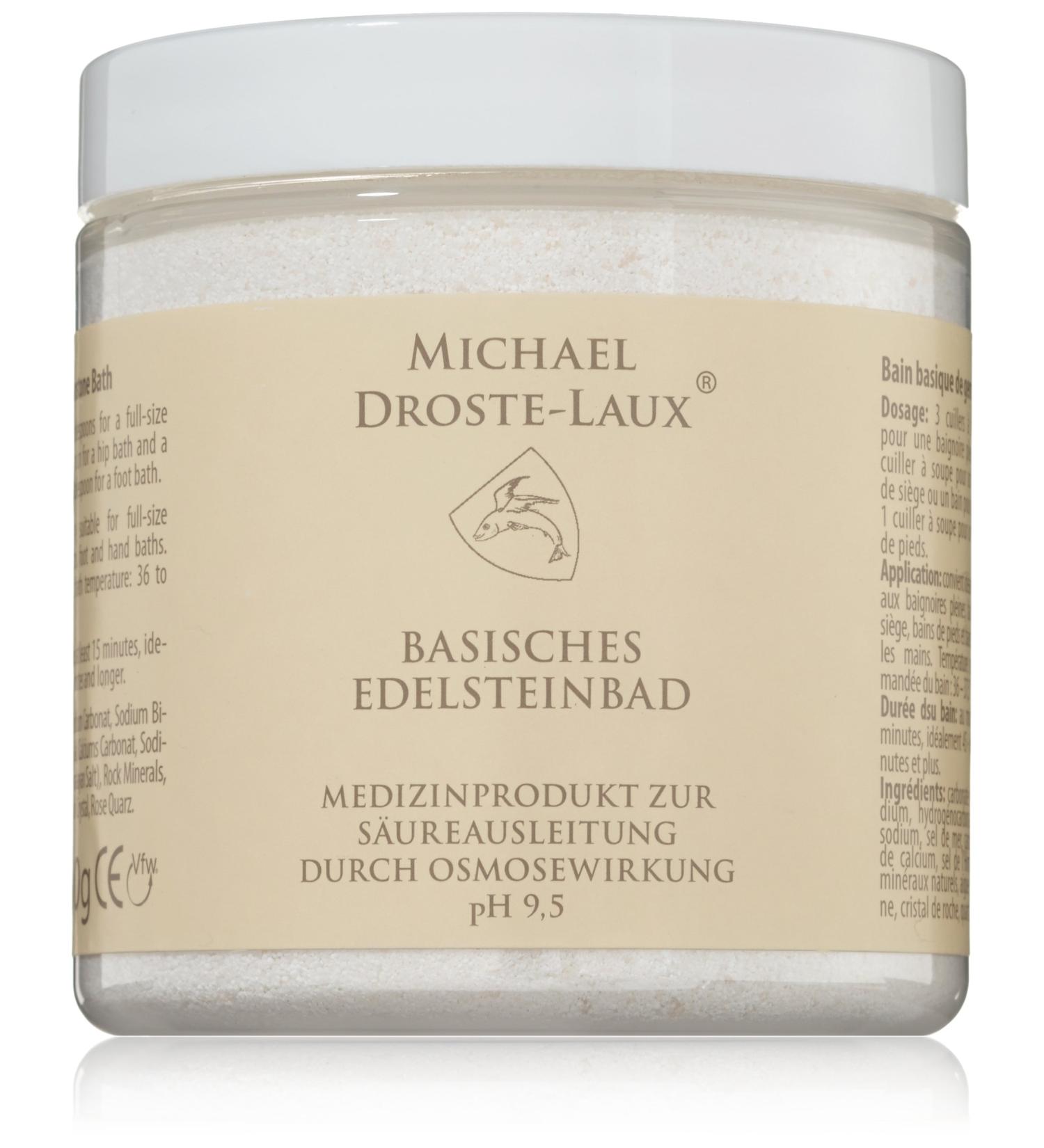 Droste-Laux Alkaline Gemstone Bath 300 g (bath additive for hands and feet or full bath smooth skin) 122002