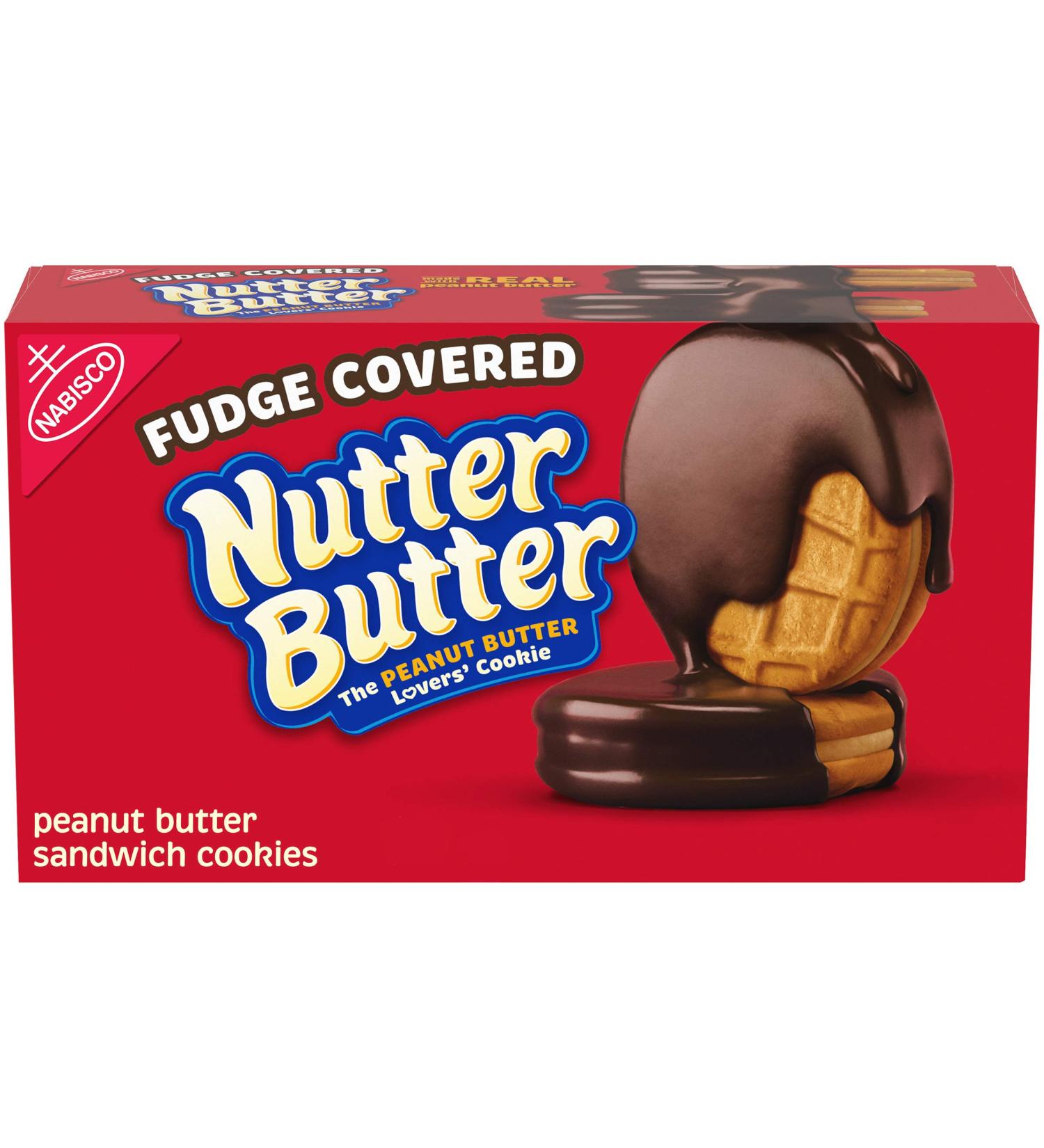 Nutter Butter Fudge Covered Peanut Butter Sandwich Cookies 7.9 oz - Delicious Treat for Peanut Butter Lovers - Buy Online on SooperMarket.com