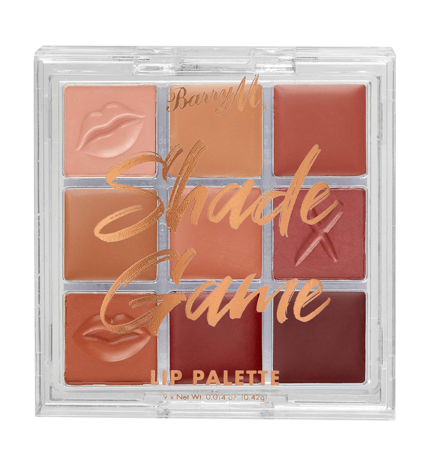 Barry M Shade Game Lip Palette - Multi | Barry M Cosmetics - Buy Online on SooperMarket.com