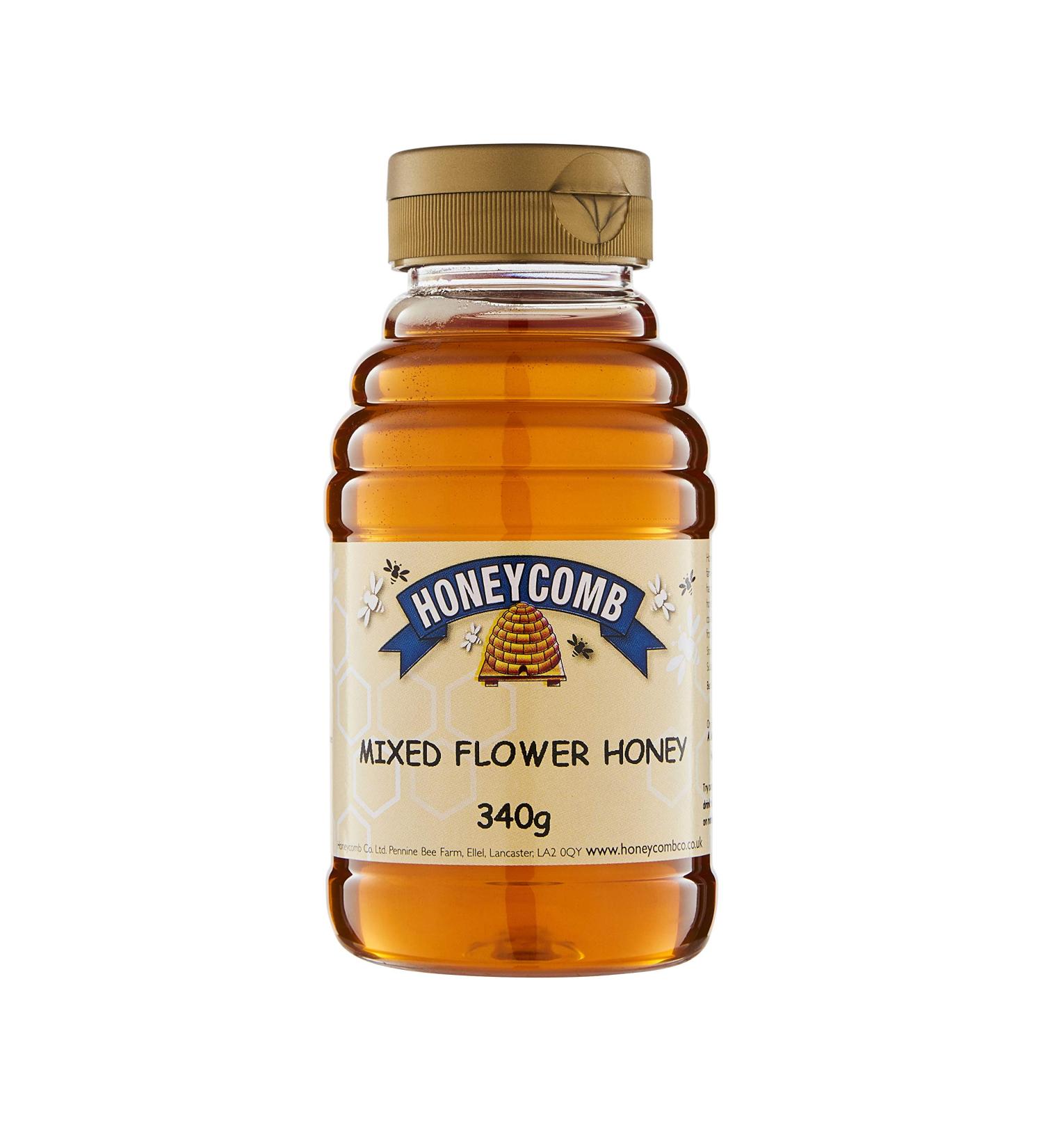 Honeycomb Mixed Flower Squeezy Honey 340g - Buy Online on SooperMarket.com