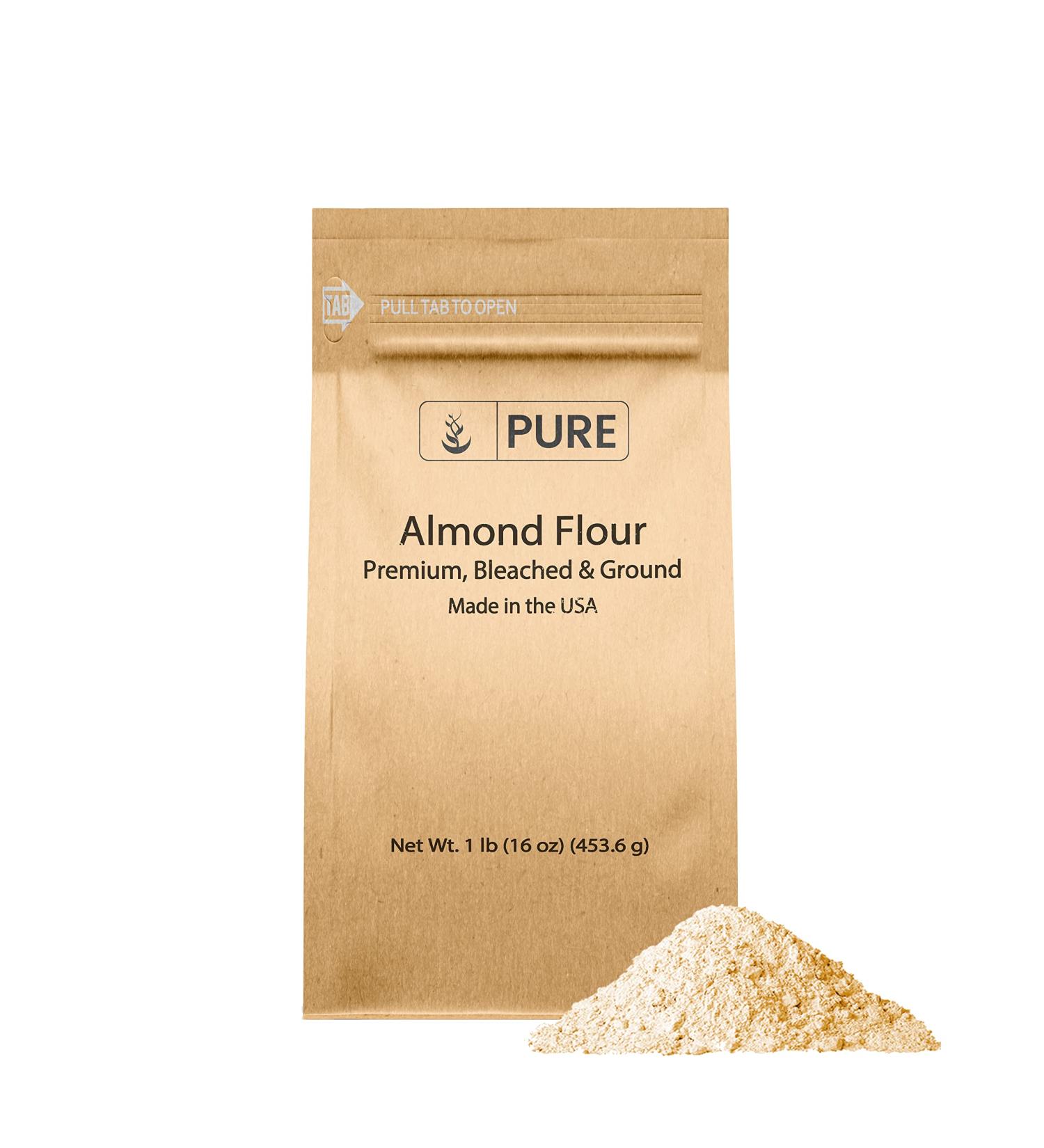 1 lb Pure Almond Flour - Gluten Free, Paleo & Keto Friendly - Buy Online on SooperMarket.com