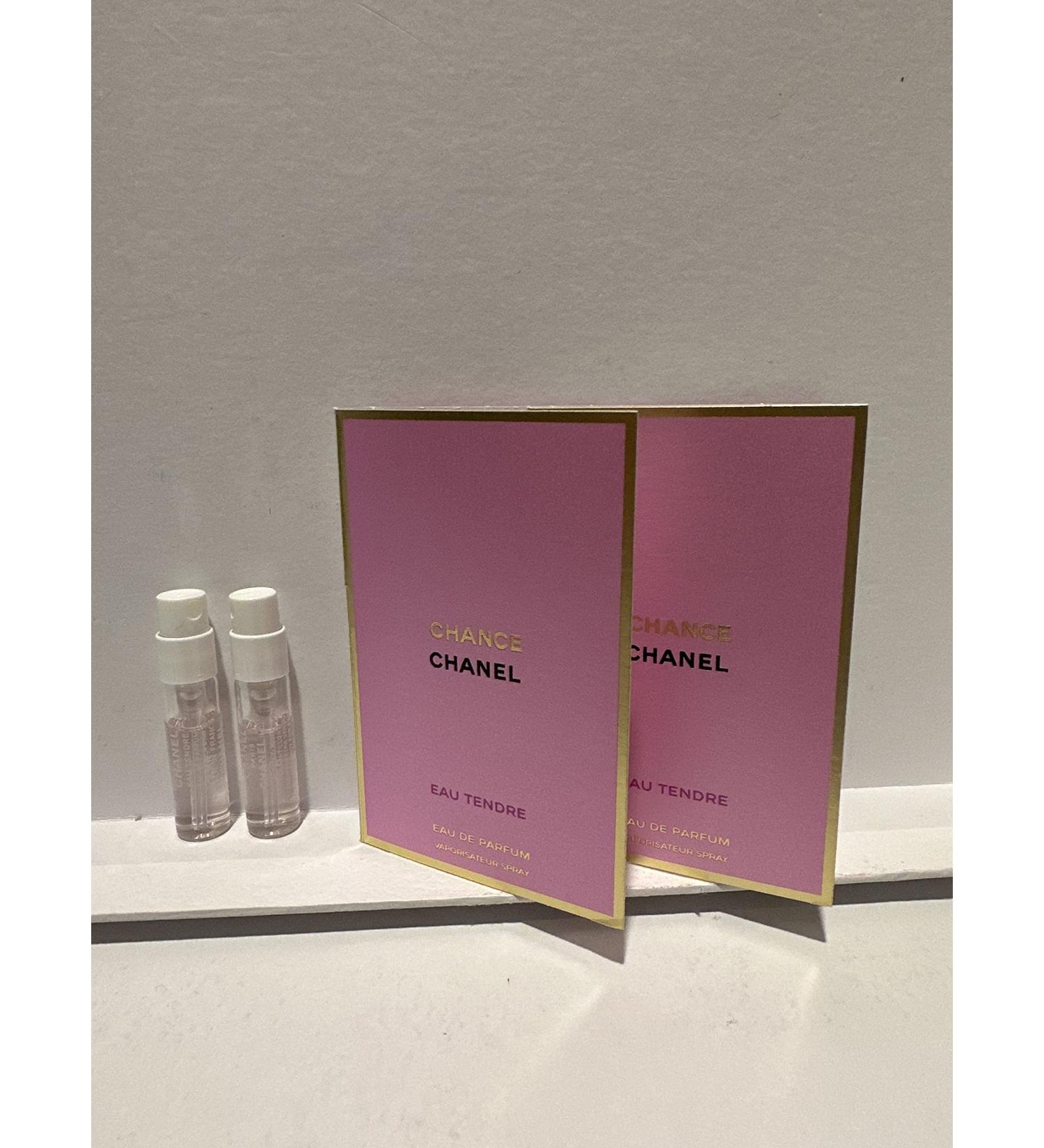 Set of 2 - Chance Eau Tendre for Women Eau De Parfum Spray 0.05oz/1.5ml Vial Sampler - Buy Online on SooperMarket.com
