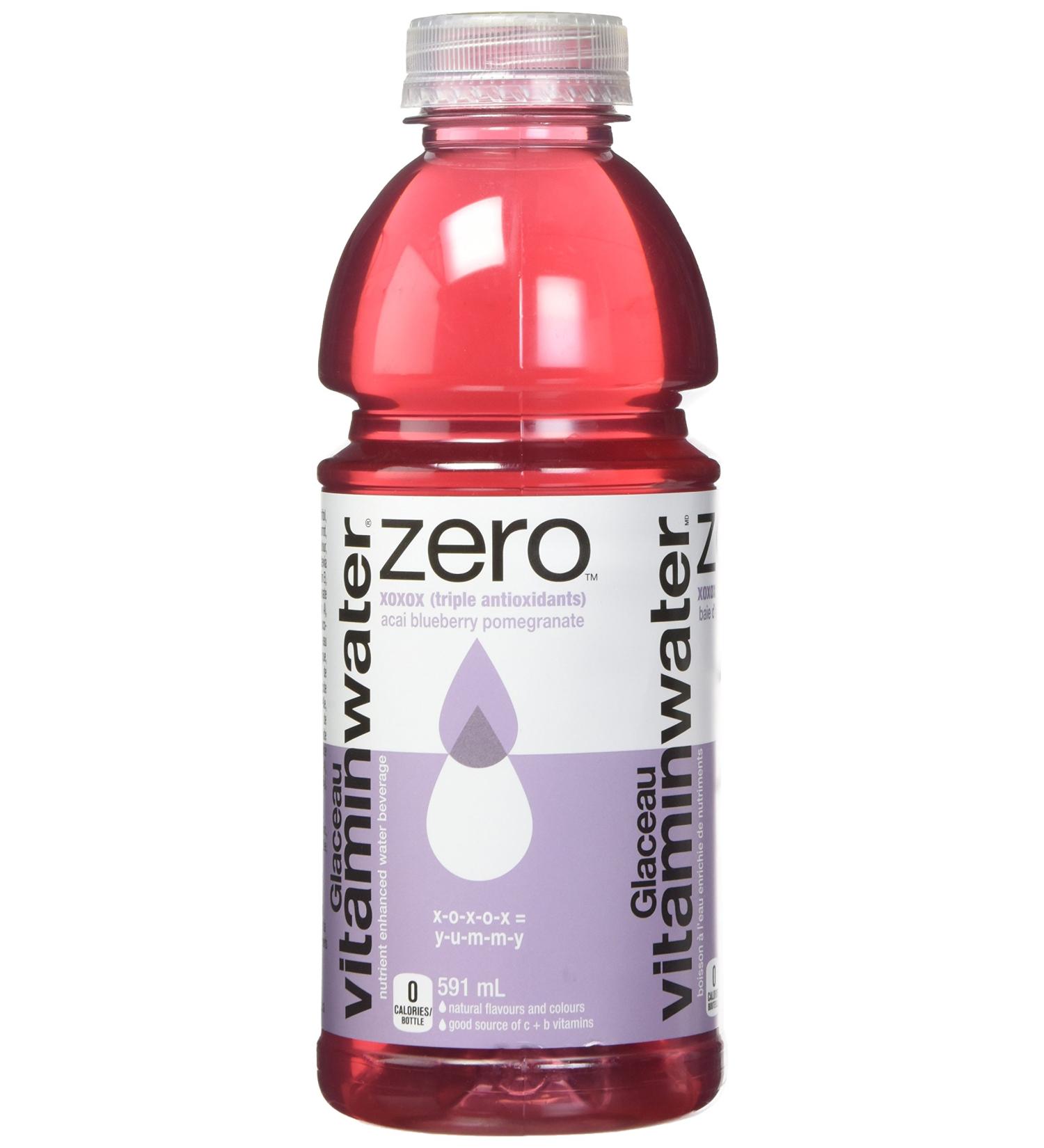 Glaceau vitaminwater zero Pack of 12 XOXOX 7.1 L - Buy Online on SooperMarket.com