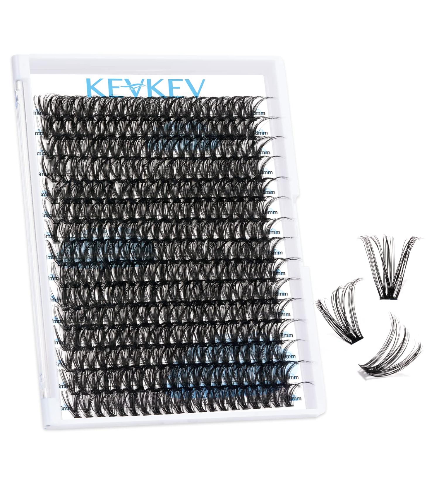 300 Pcs DIY Lash Extension Cluster Lashes - Dramatic Volume, C-18mm 50D - Buy Online on SooperMarket.com