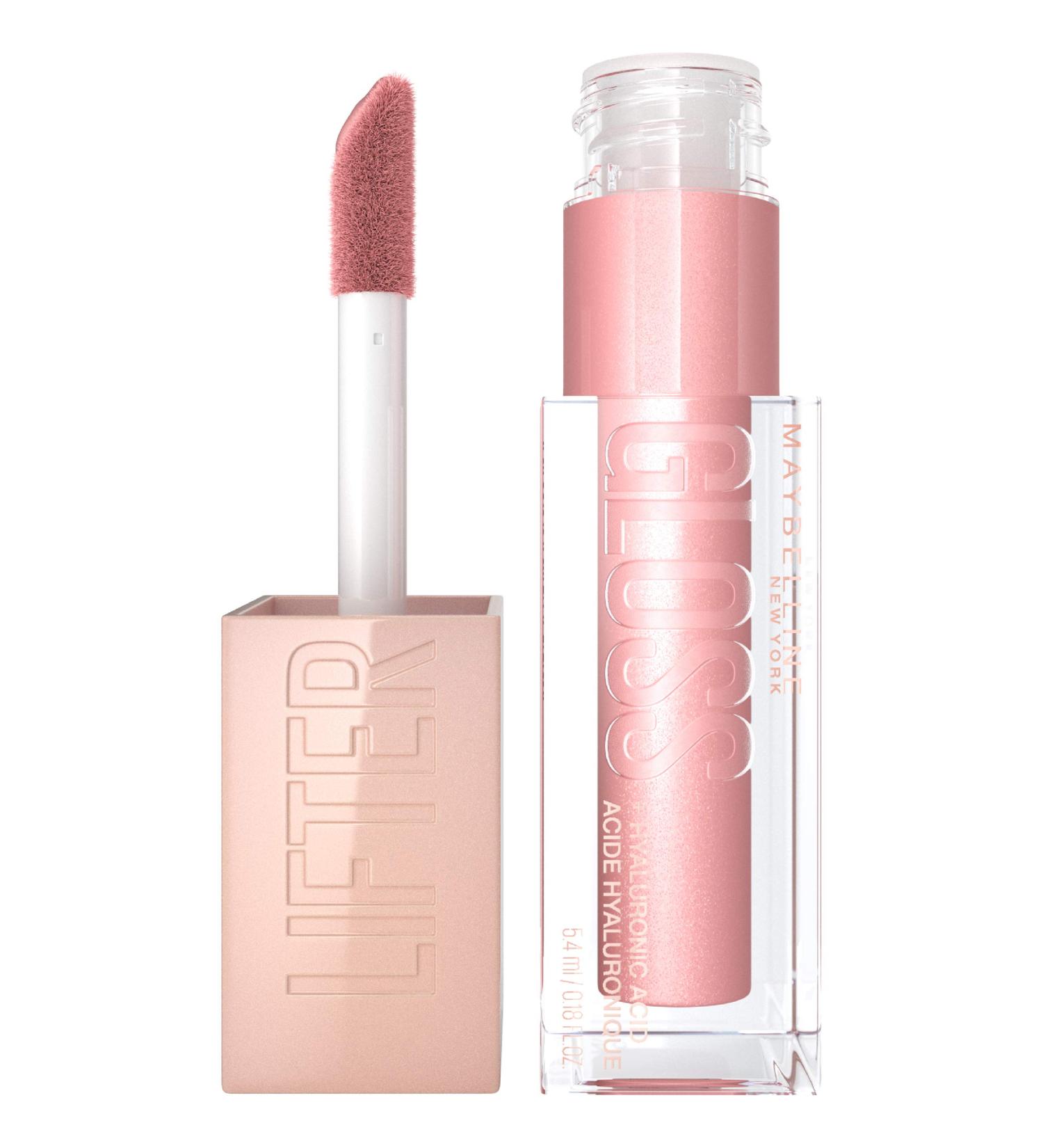 Maybelline New York Lifter Gloss Lip Gloss with Hyaluronic Acid Opal 0.18 fl. oz. (Pack of 2) - Buy Online on SooperMarket.com