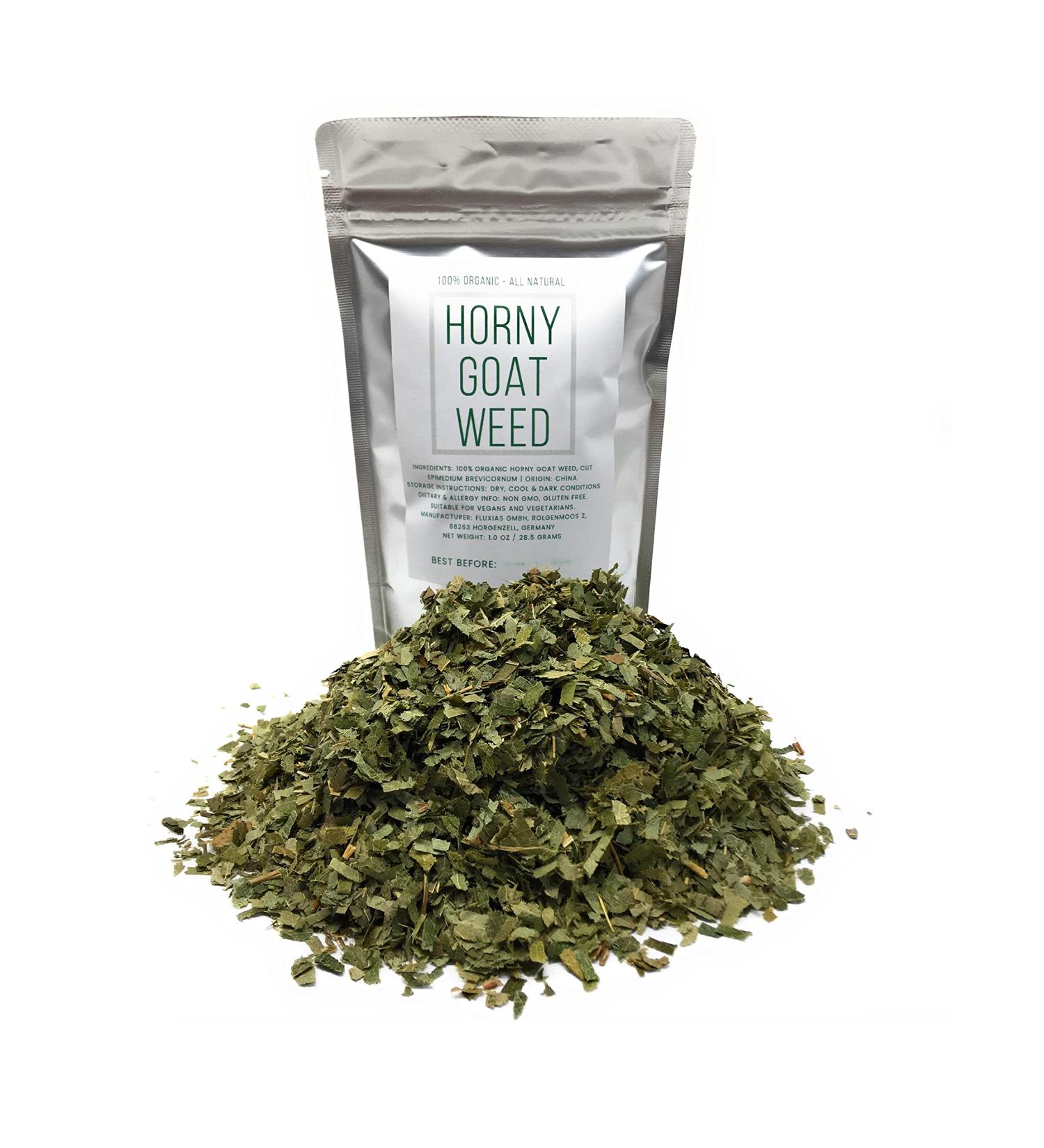 Horny Goat Weed - Natural Dried Epimedium Brevicornum - 1oz/28.5g - Buy Online on SooperMarket.com