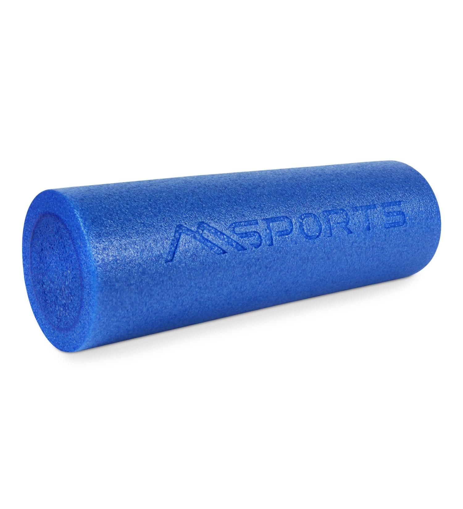 Premium Yoga Roll & Pilates Fascia Roller - 90 x 15 cm - Blue for Stretching & Recovery - Buy Online on SooperMarket.com