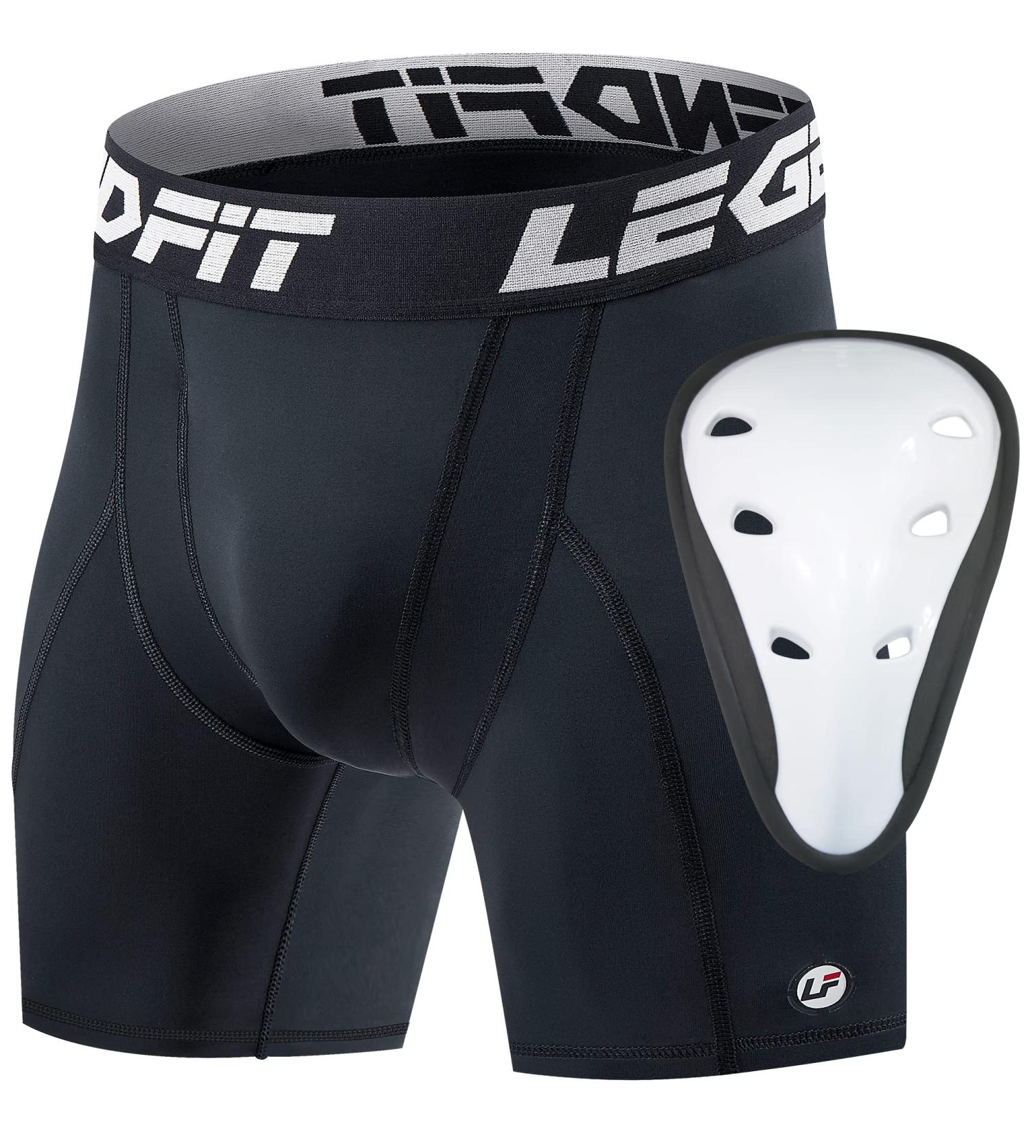 Legendfit Men's Sliding Shorts with Cup | Athletic Compression Shorts - Buy Online on SooperMarket.com