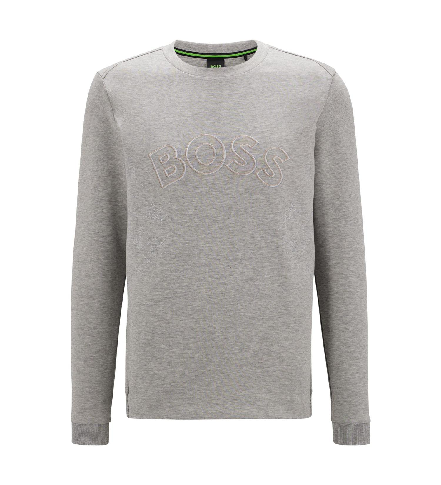 BOSS Men's Salbo Iconic Jersey L - Light/Pastel Grey | Premium Quality International Shipping - Buy Online on SooperMarket.com