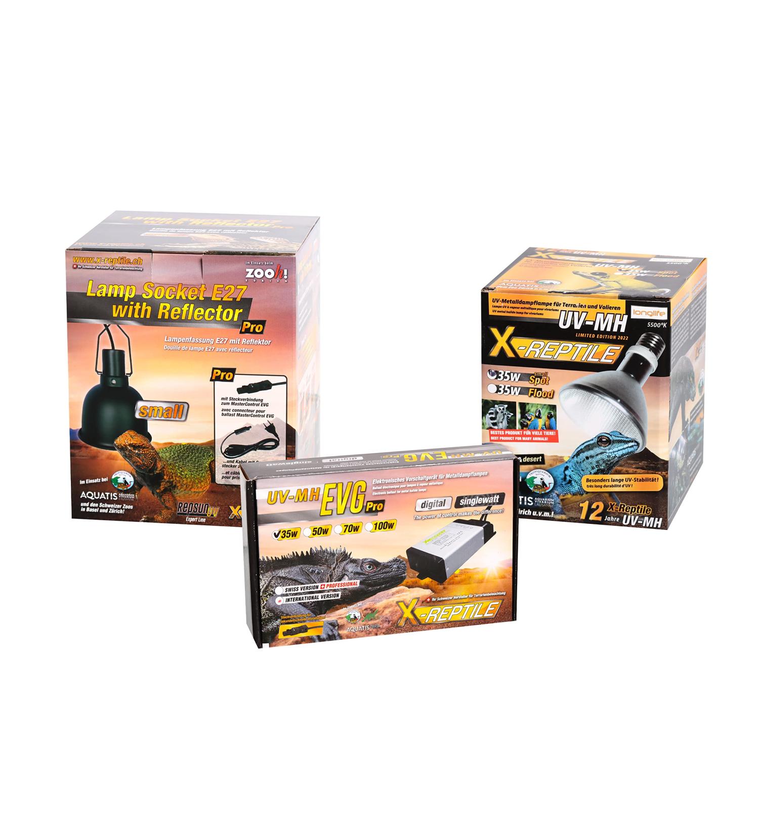 X-Reptile 35 Watt Set (spotlight + ballast + lamp holder)