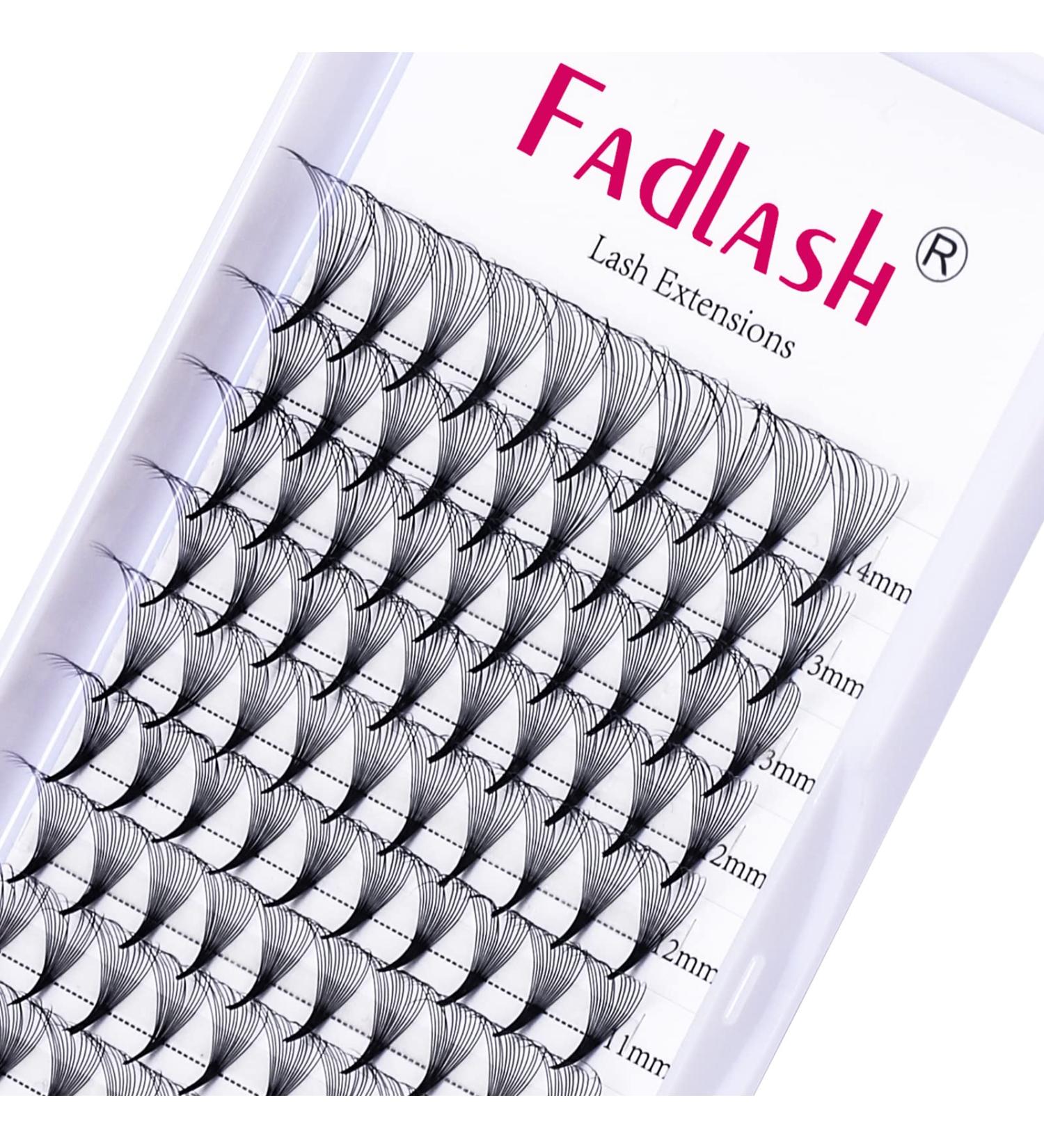 14D Russian Volume Eyelash Extensions D Curl 0.07mm 8-14mm Mix | Tuft Fans for Professional Use - Buy Online on SooperMarket.com