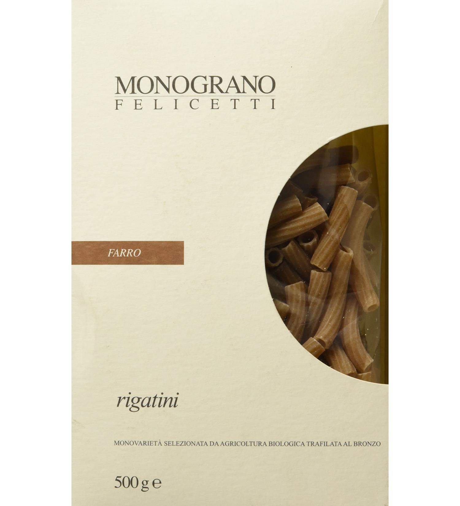 FELICETTI Spelt Rigatini 500Gr - Buy Online on SooperMarket.com