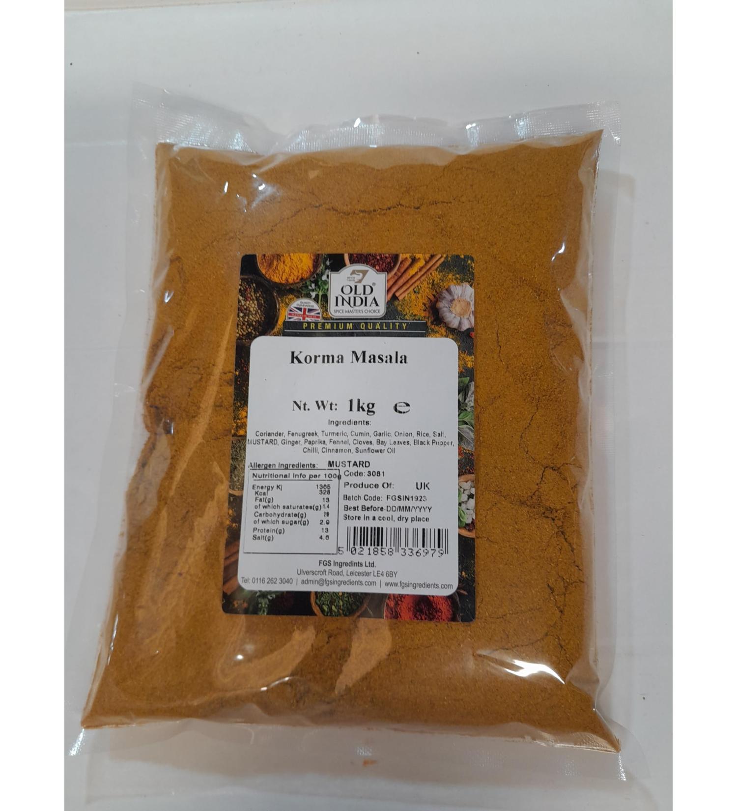 Old India Korma Masala 1 Kg 1kg