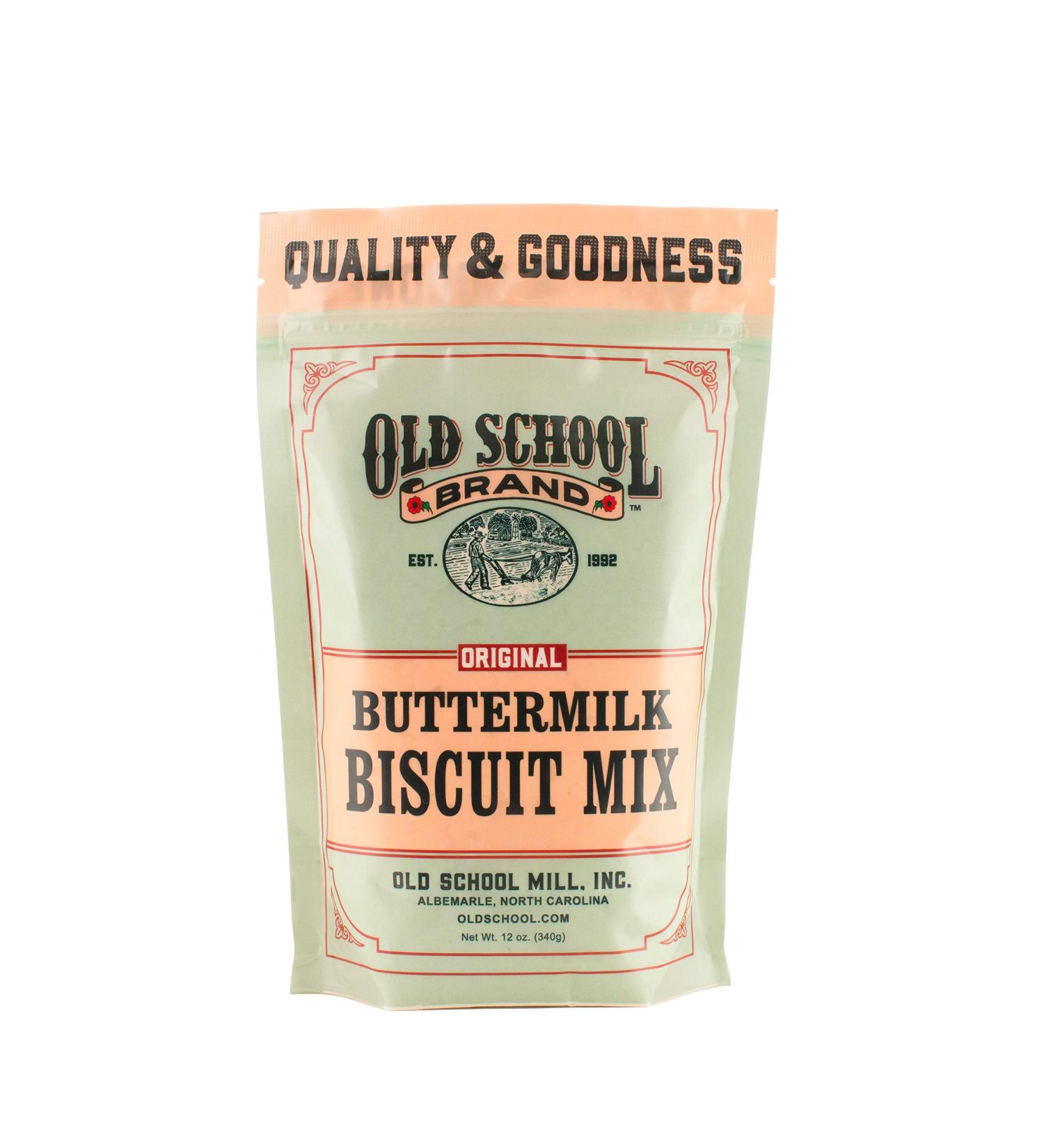 Old School Brand Buttermilk Biscuit Mix - Makes 12-15 Biscuits | Delicious Homemade Biscuits - Buy Online on SooperMarket.com