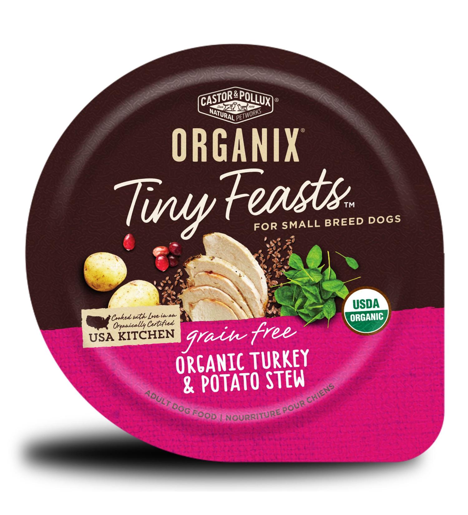 Castor & Pollux Stew Organix Gluten Free Turkey & Sweet Potato Feast - 3.5 oz (Pack of 12) - Buy Online on SooperMarket.com