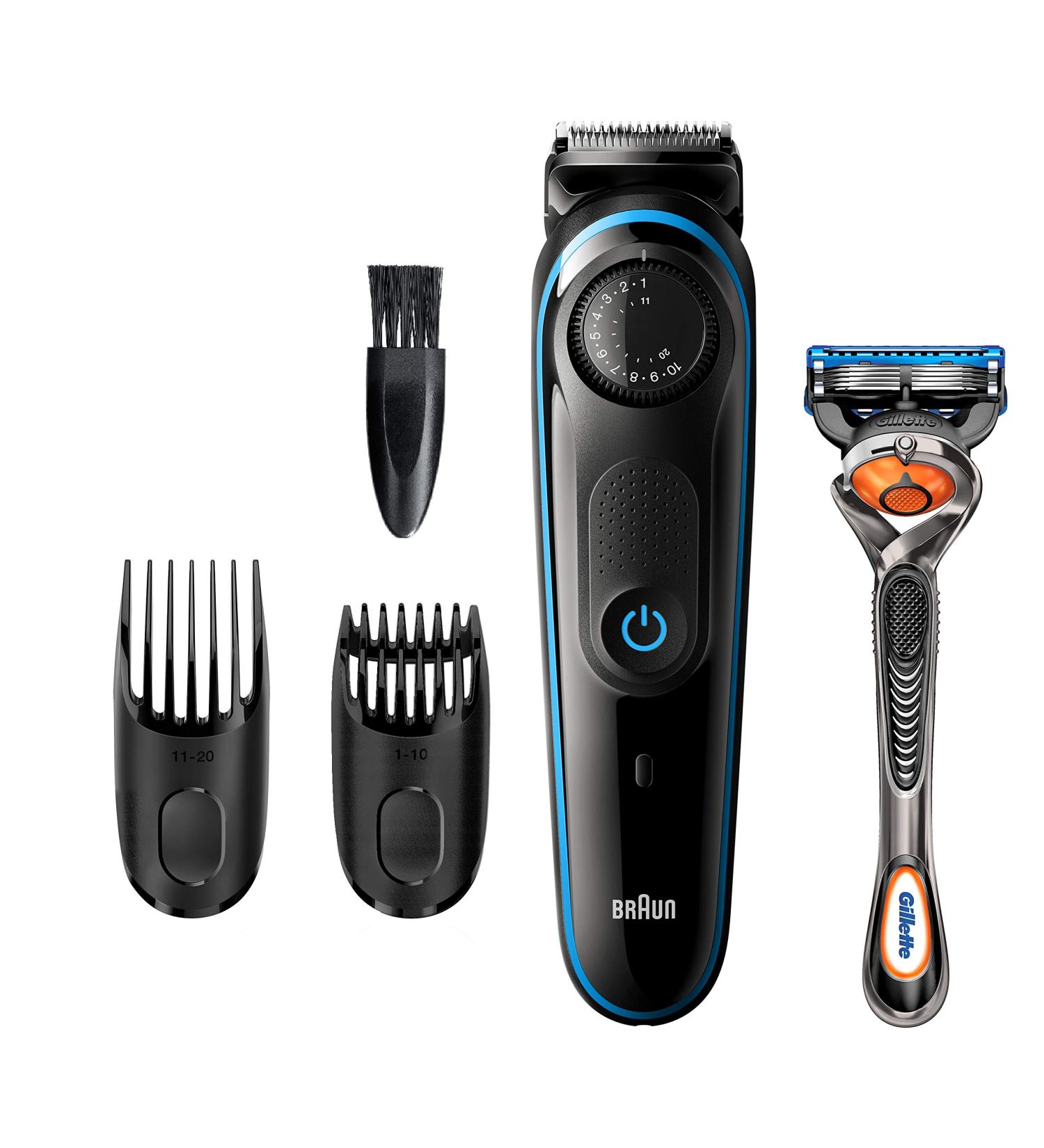 Braun Beard Trimmer BT3240 with Gillette ProGlide Razor - Cordless & Rechargeable - Buy Online on SooperMarket.com