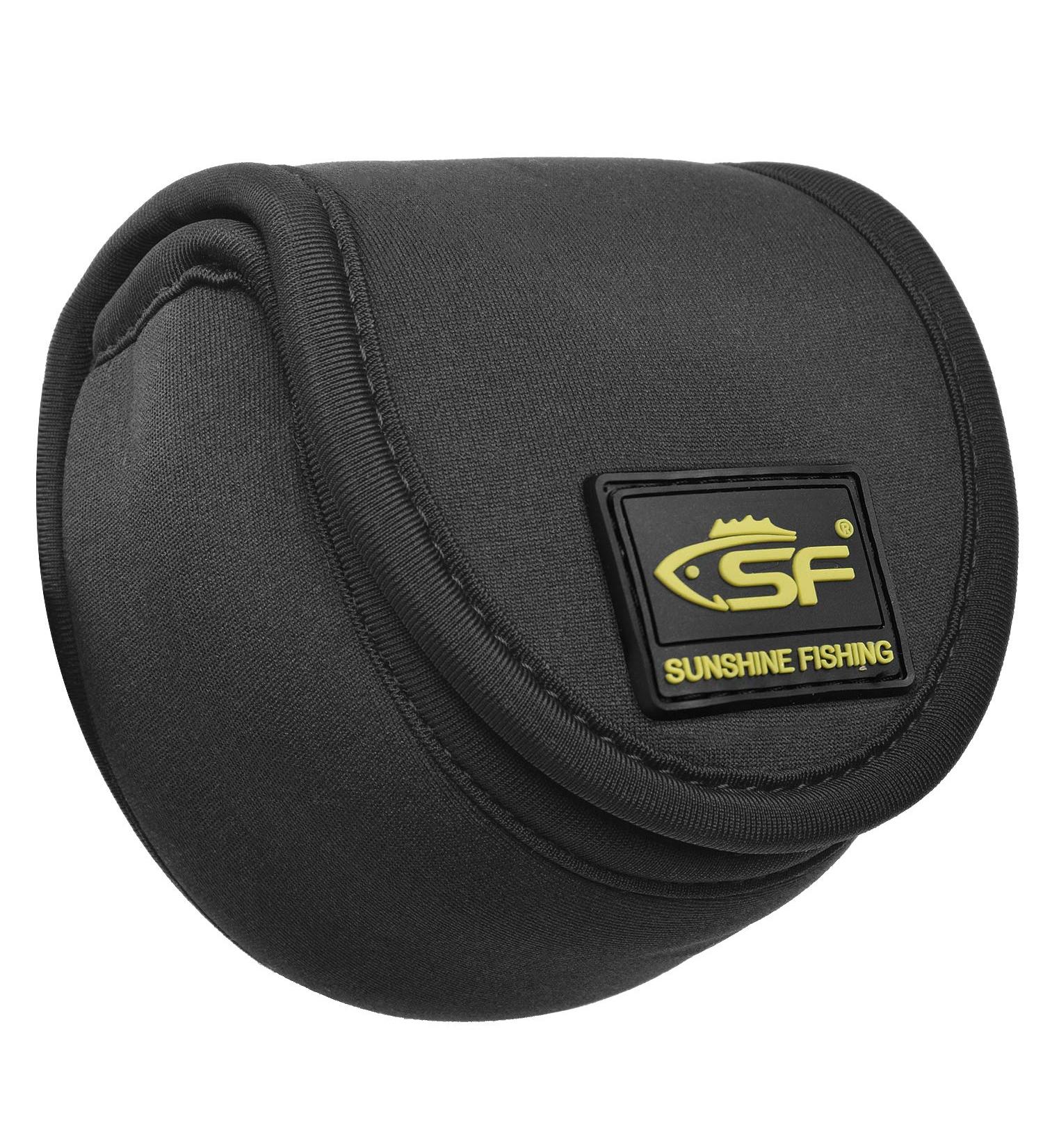 SF Fly Fishing Reel Case Pouch Cover - Black 1PCS for 3/4 5/6 7/8 wt Fly Reel 5/6wt - Buy Online on SooperMarket.com