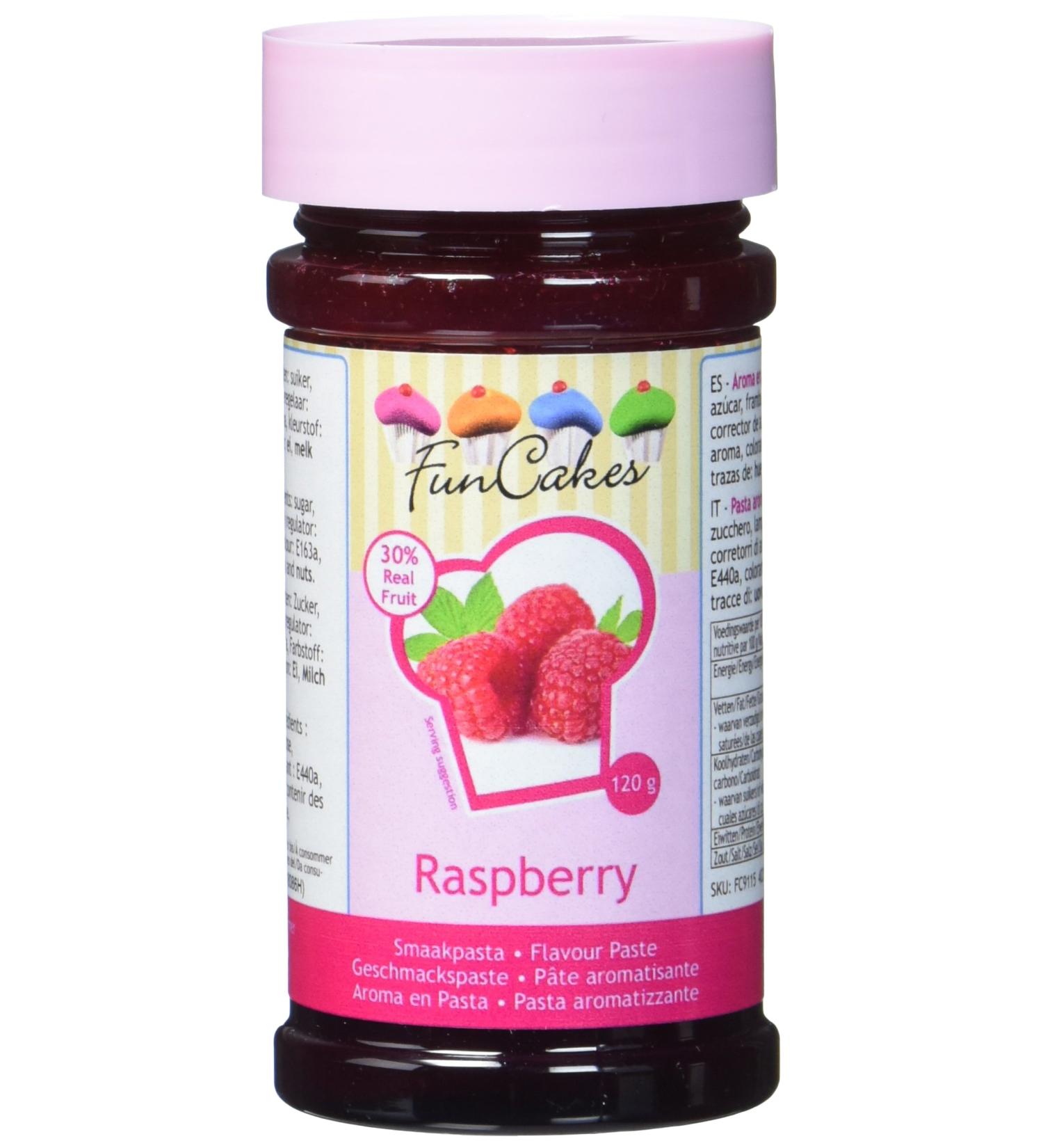 FunCakes Raspberry Flavoring | 120g Pack for Baking & Cooking | International Shipping - Buy Online on SooperMarket.com