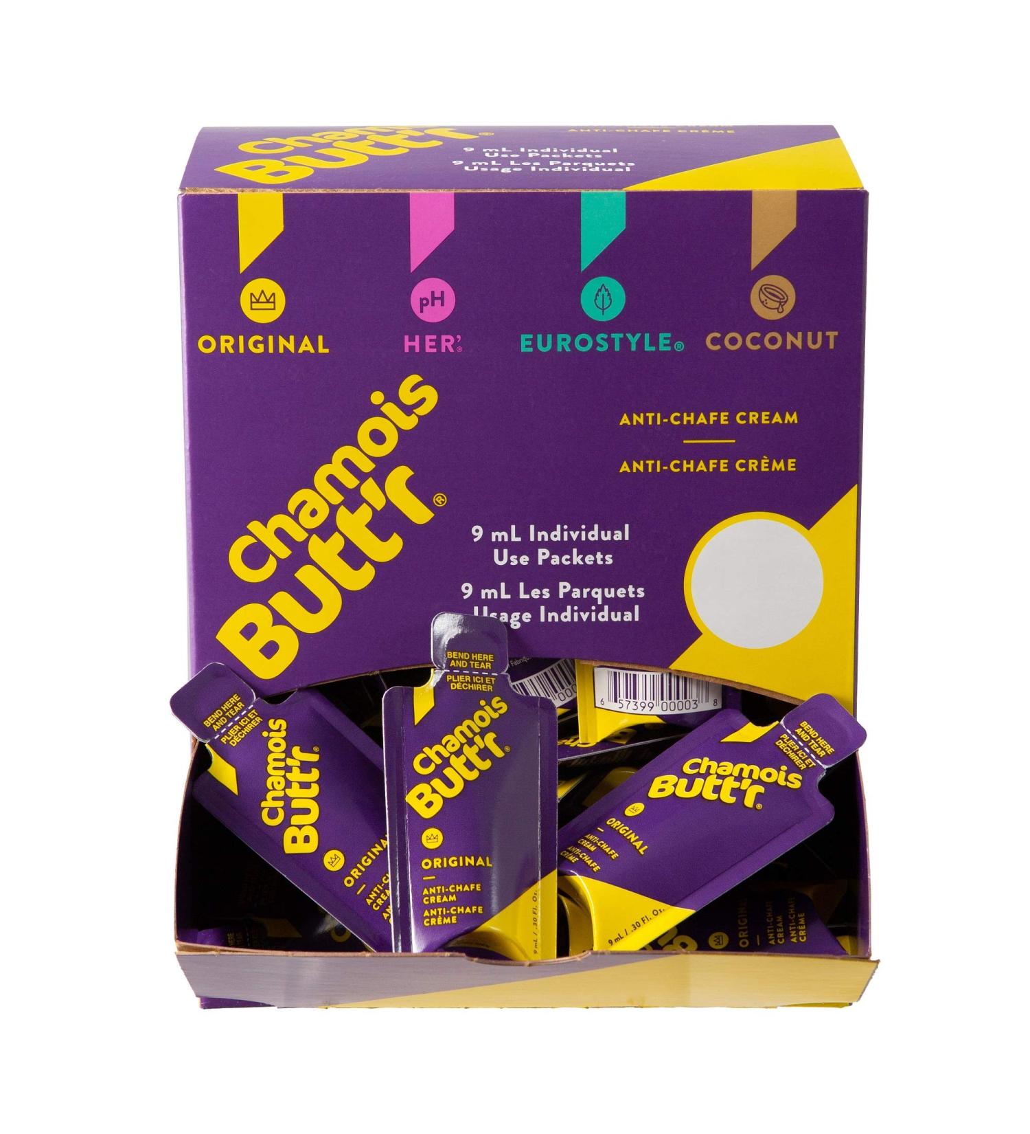 Chamois Butt'r Original 9mL Packets - 75 Count
