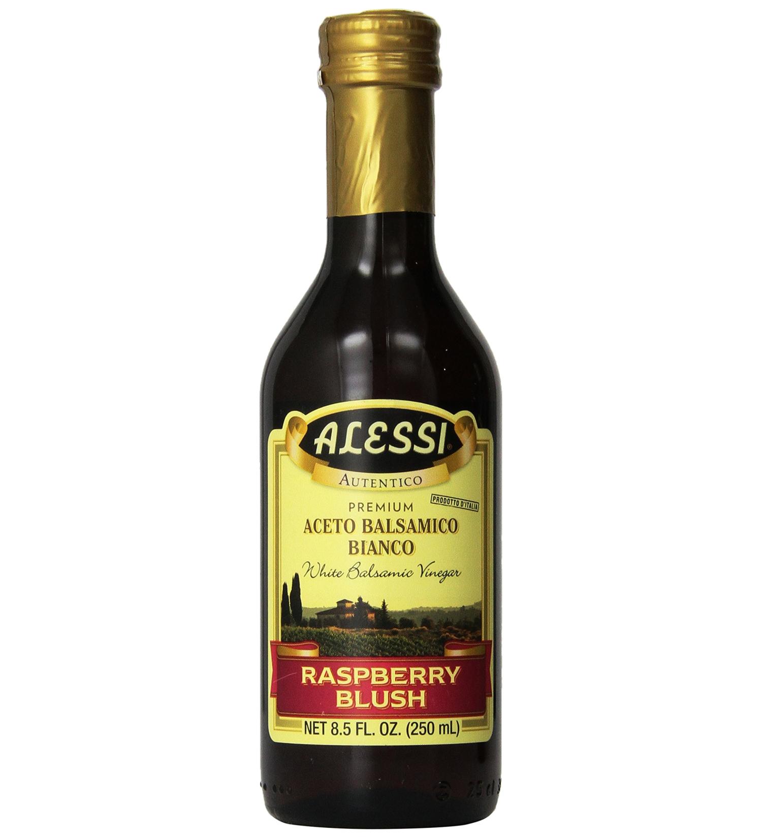 Alessi Raspberry Vinegar 8.5 Fl Oz - Set of 2 Bottles - Buy Online on SooperMarket.com