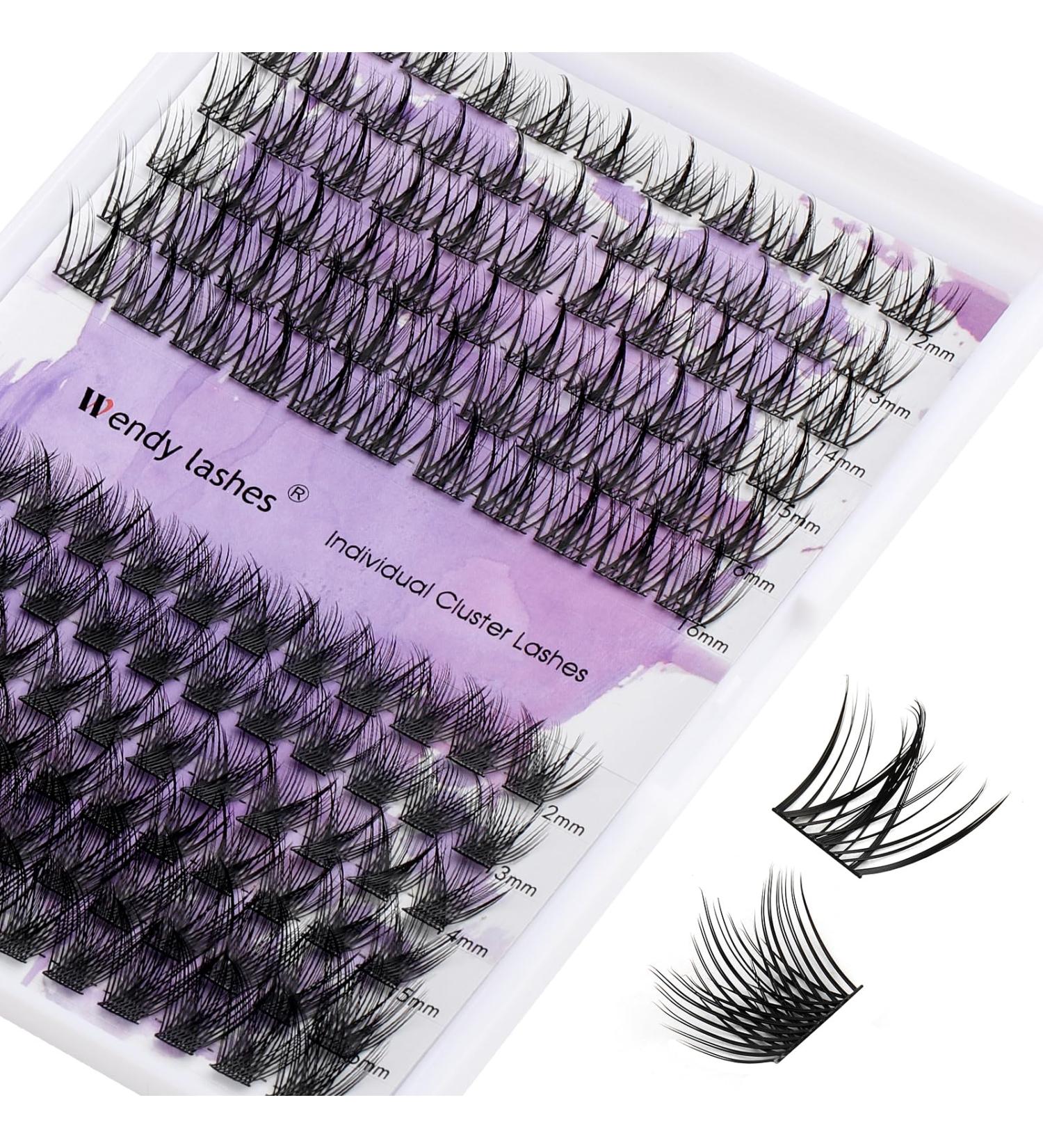 Individual Lashes 0.07mm Cluster D Curl 12-16mm Mixed Long Eyelashes Extension Kit - Buy Online on SooperMarket.com