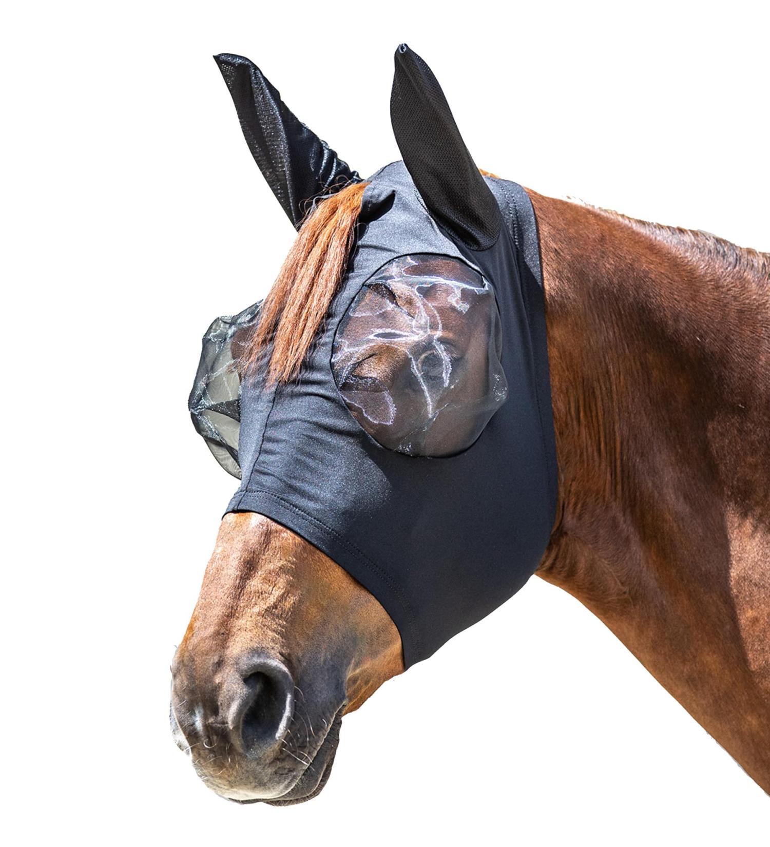 WALDHAUSEN Fly Mask Puck - Black | Premium Protection for Your Horse | PON PON Black - Buy Online on SooperMarket.com