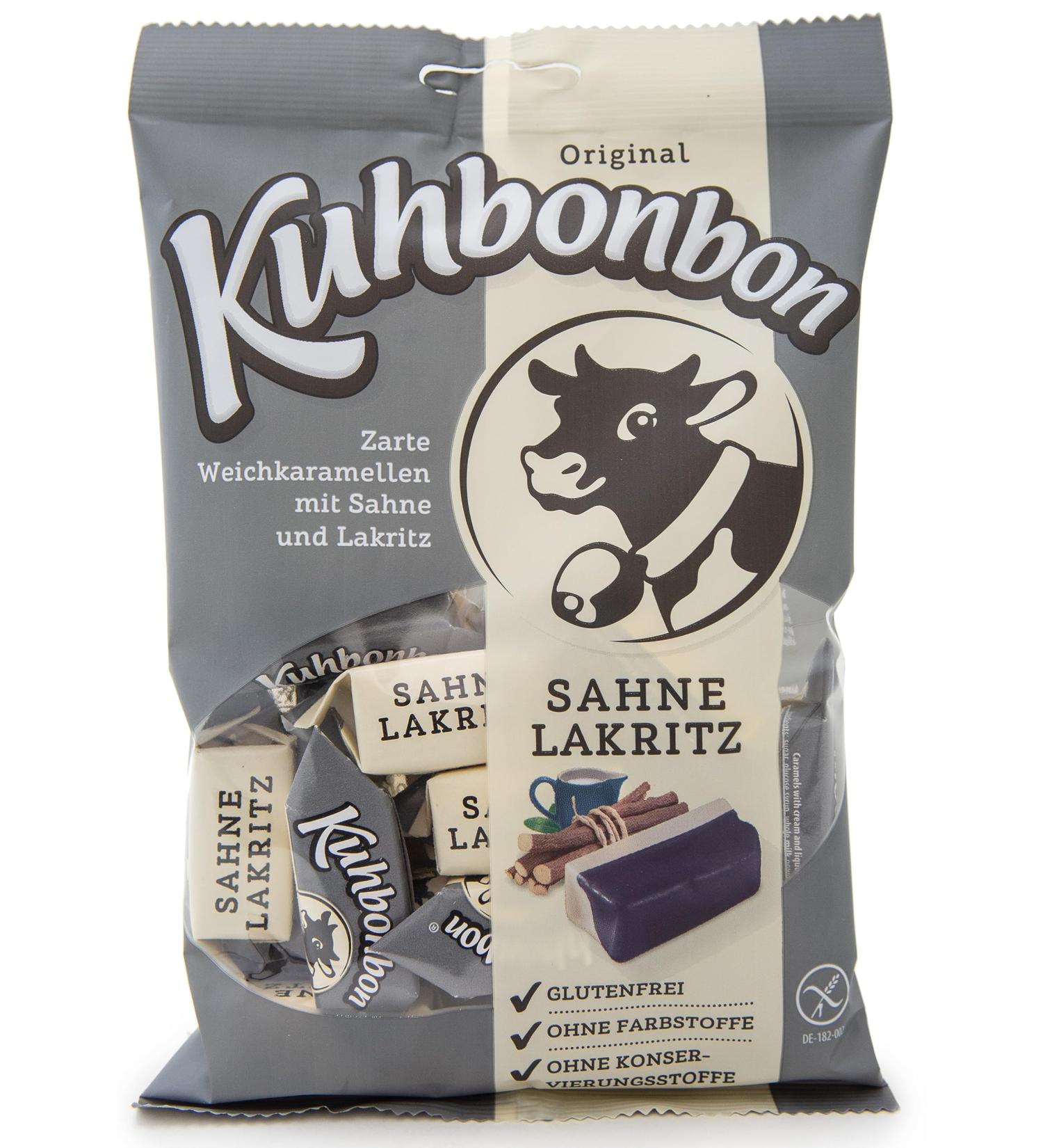 Kuhbonbon Cream Liquorice 200g - Authentic German Candy | International Shipping Available - Buy Online on SooperMarket.com