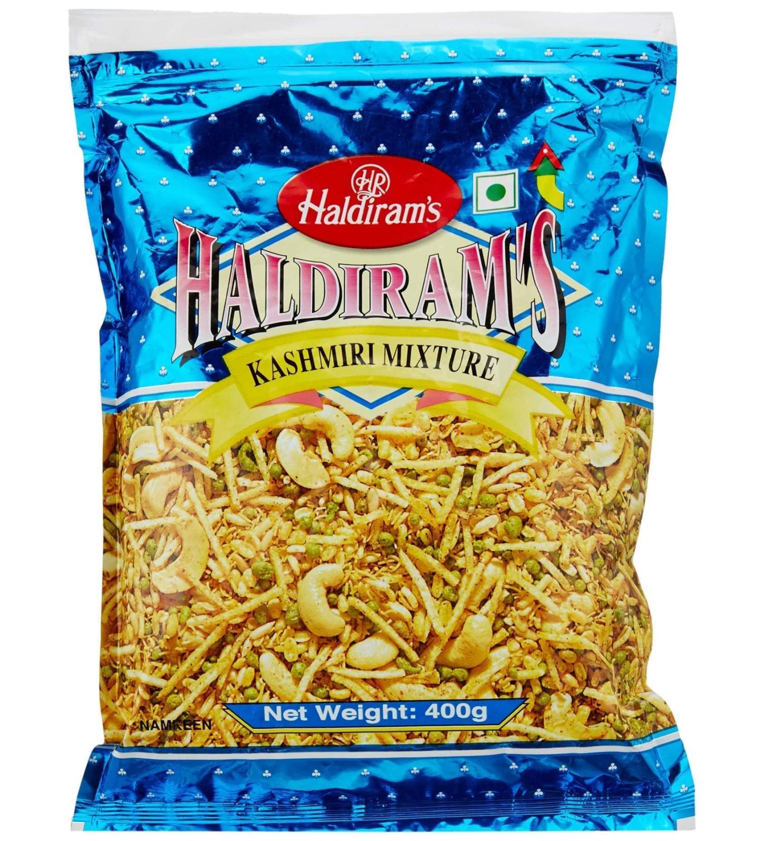 Haldirams Kashmiri Mixture - 14.12 Ounce | Authentic Indian Snack | Worldwide Shipping - Buy Online on SooperMarket.com