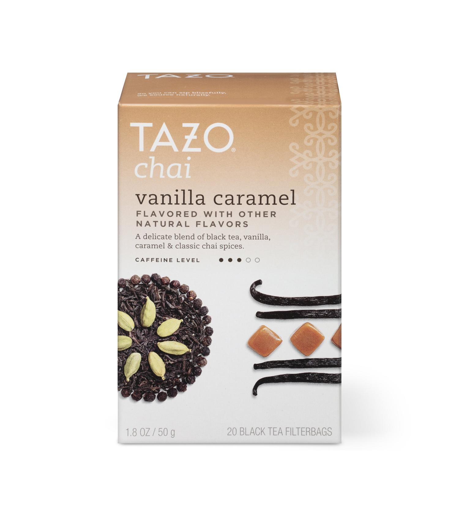 Tazo Chai Tea Vanilla Caramel -- 20 Tea Bags - Buy Online on SooperMarket.com