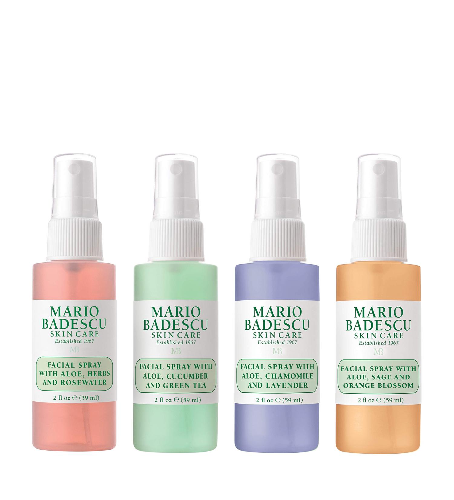 Mario Badescu Facial Spray Collection 2 Fl Oz (Pack of 4) - Hydrating Mist Set - Buy Online on SooperMarket.com
