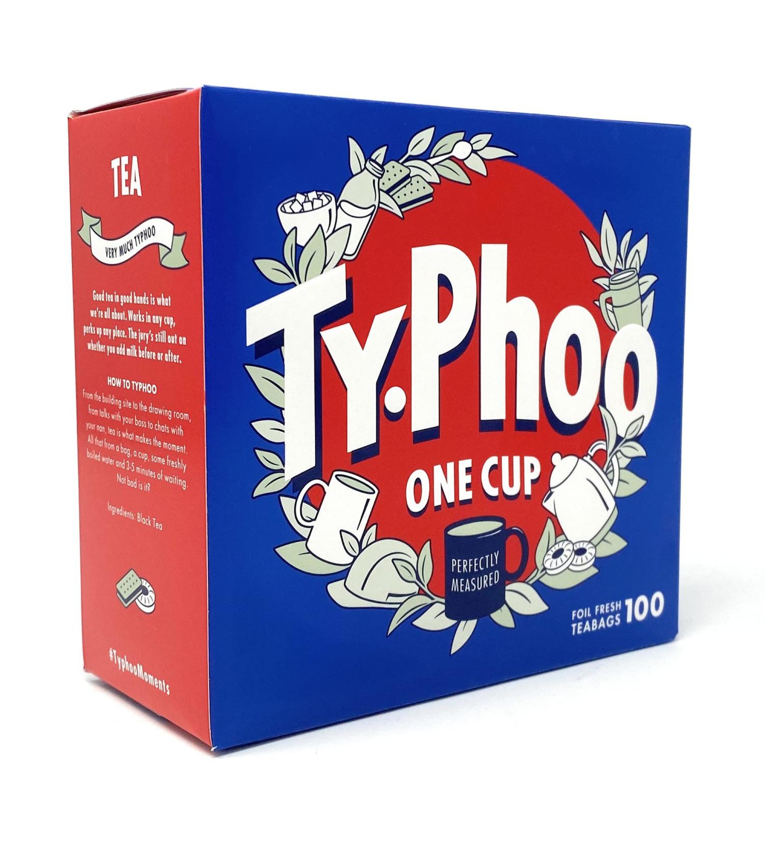 6 TY-PHOO ONE Cup 100 Tea Bags - Buy Online on SooperMarket.com